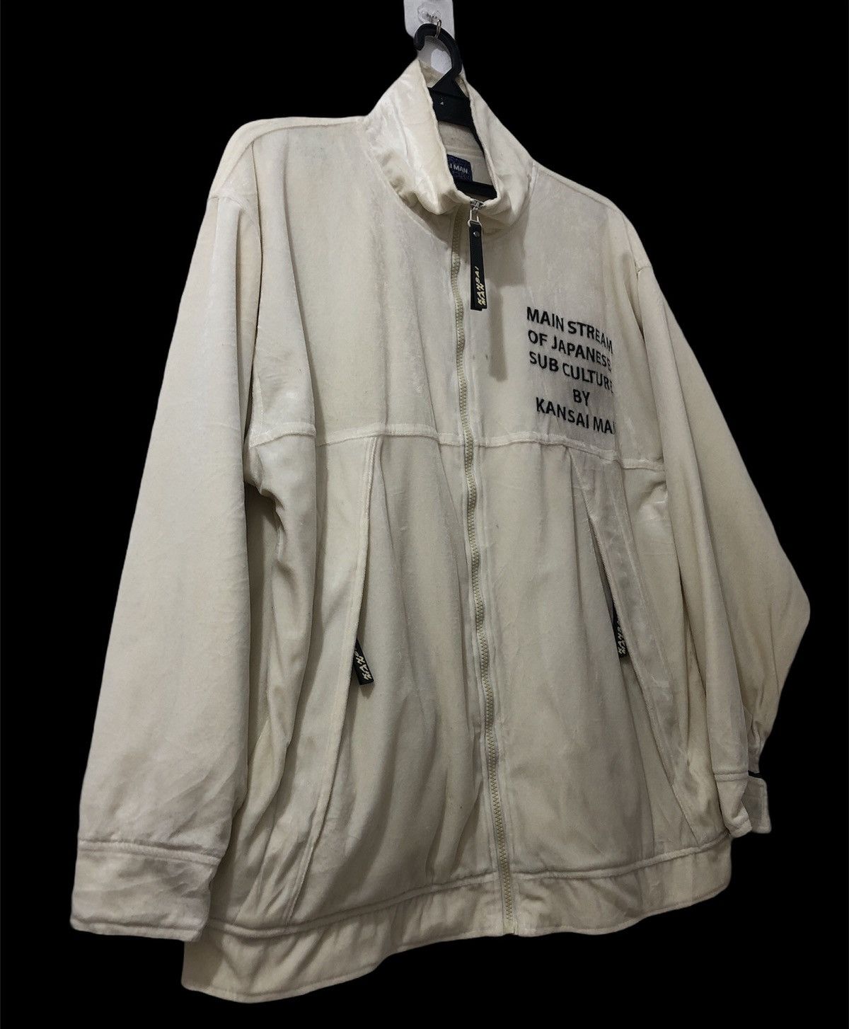 Japanese Brand × Kansai Yamamoto 🔥Rare Kansai Man Vintage Velvet Jacket Size US M / EU 48-50 / 2 - 6 Thumbnail