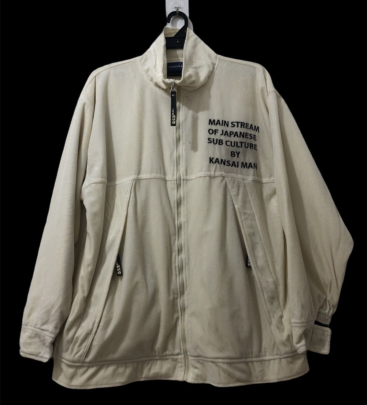 Japanese Brand × Kansai Yamamoto 🔥Rare Kansai Man Vintage Velvet Jacket Size US M / EU 48-50 / 2 - 4 Thumbnail