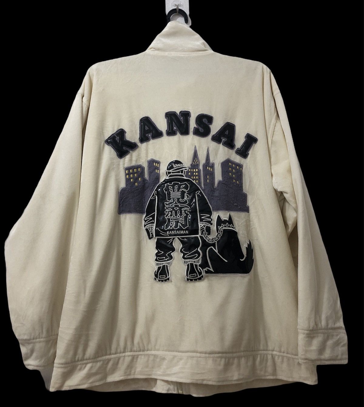 Japanese Brand × Kansai Yamamoto 🔥Rare Kansai Man Vintage Velvet Jacket Size US M / EU 48-50 / 2 - 1 Thumbnail