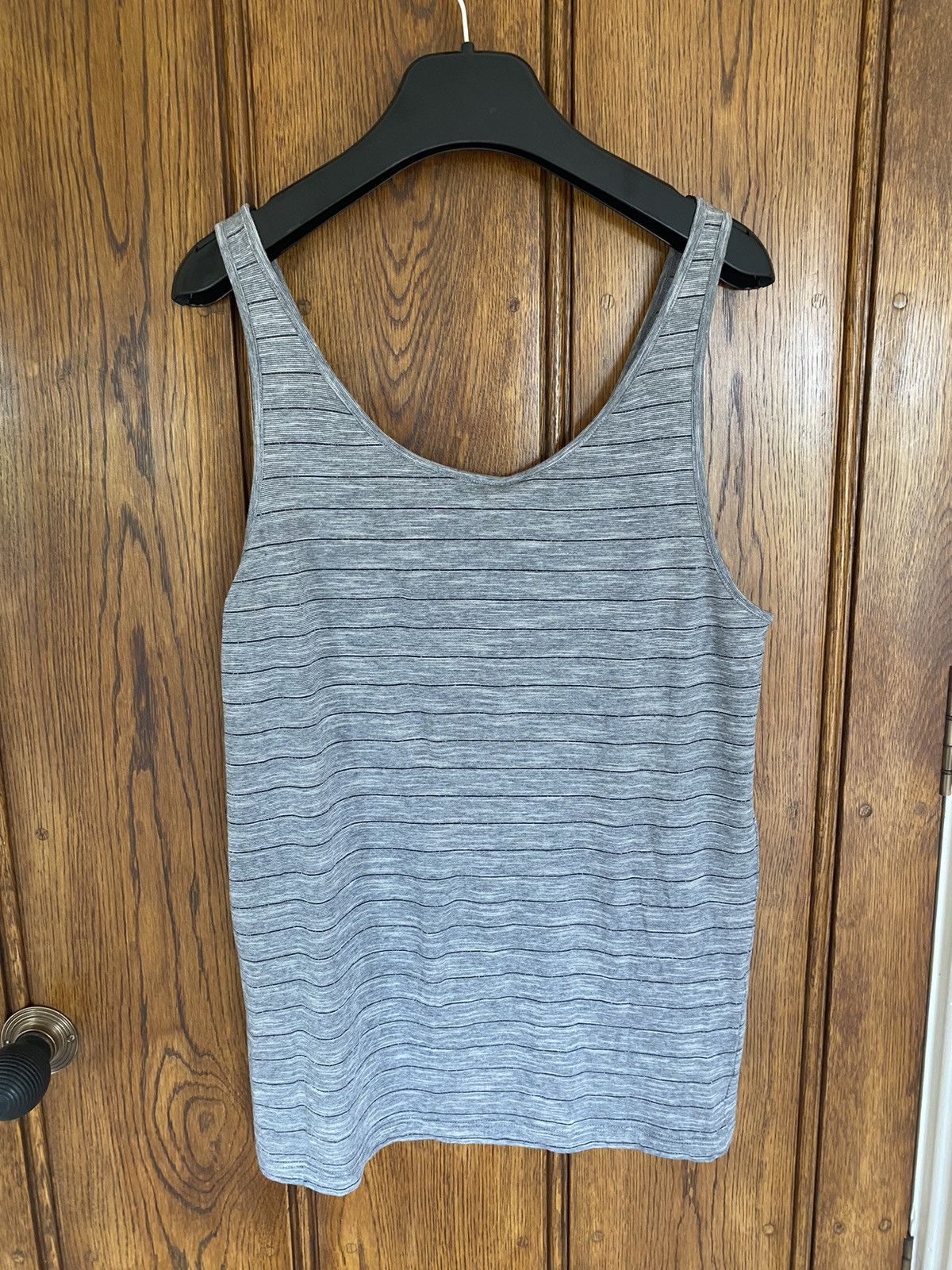 Saint Laurent Paris 🤑 SS20 Saint Laurent Grey silver tank sleeveless vest Size US M / EU 48-50 / 2 - 15 Thumbnail