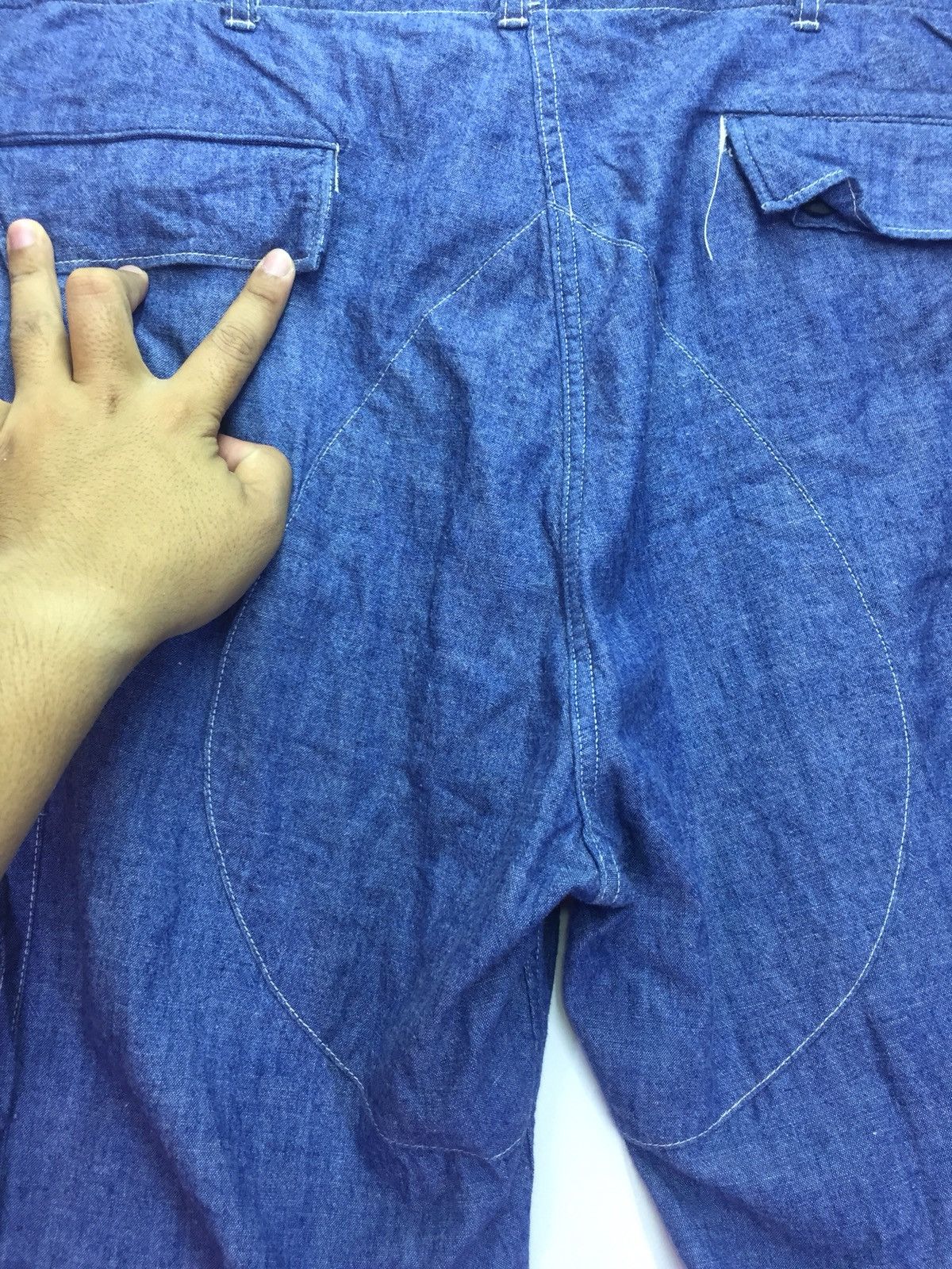 Japanese Brand Voorhees Movie Style Cargo Pant Size US 38 / EU 54 - 8 Thumbnail