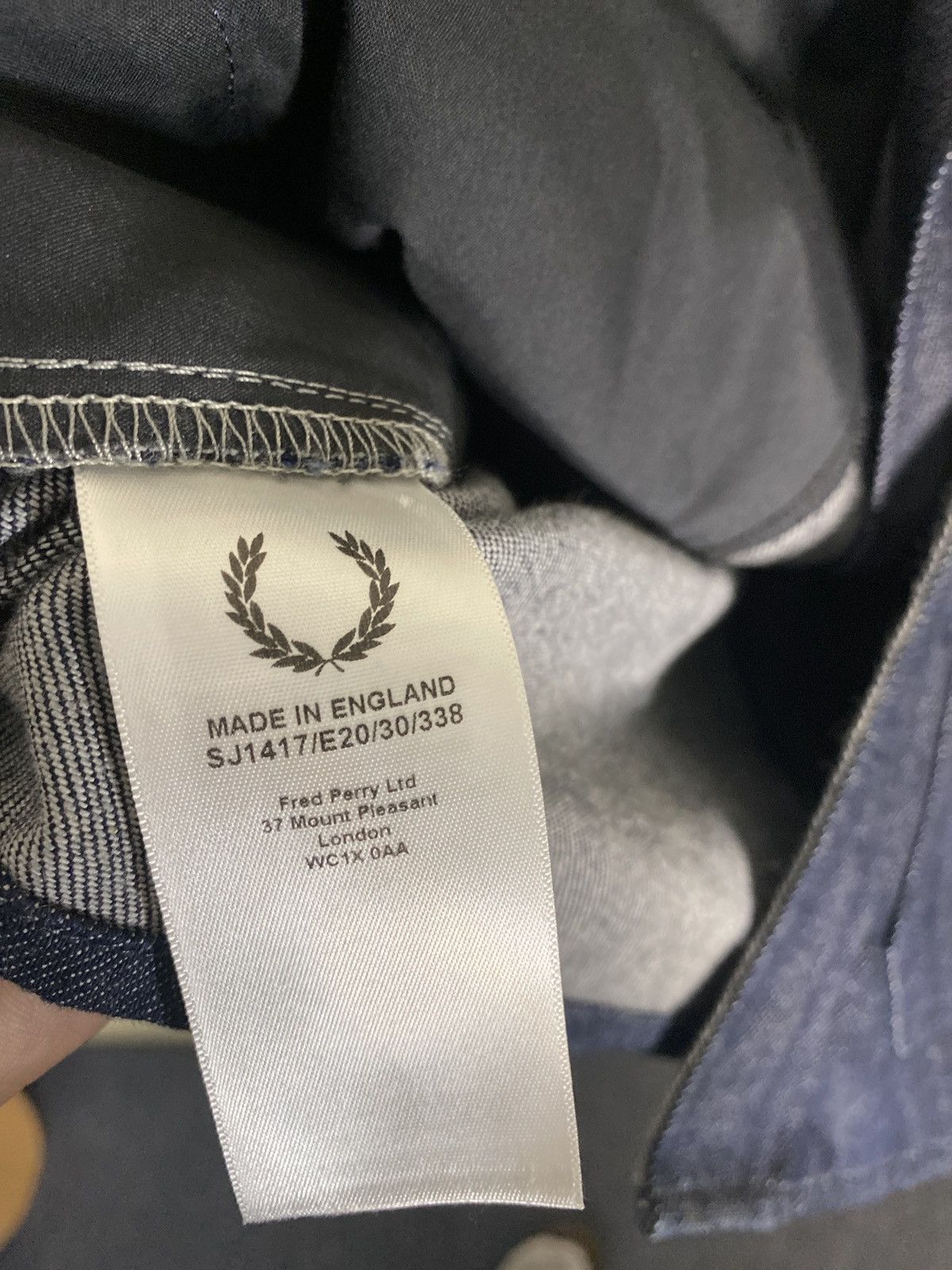 Fred Perry × Raf Simons Raf Simons x Fred Perry Denim jacket Size US M / EU 48-50 / 2 - 5 Thumbnail