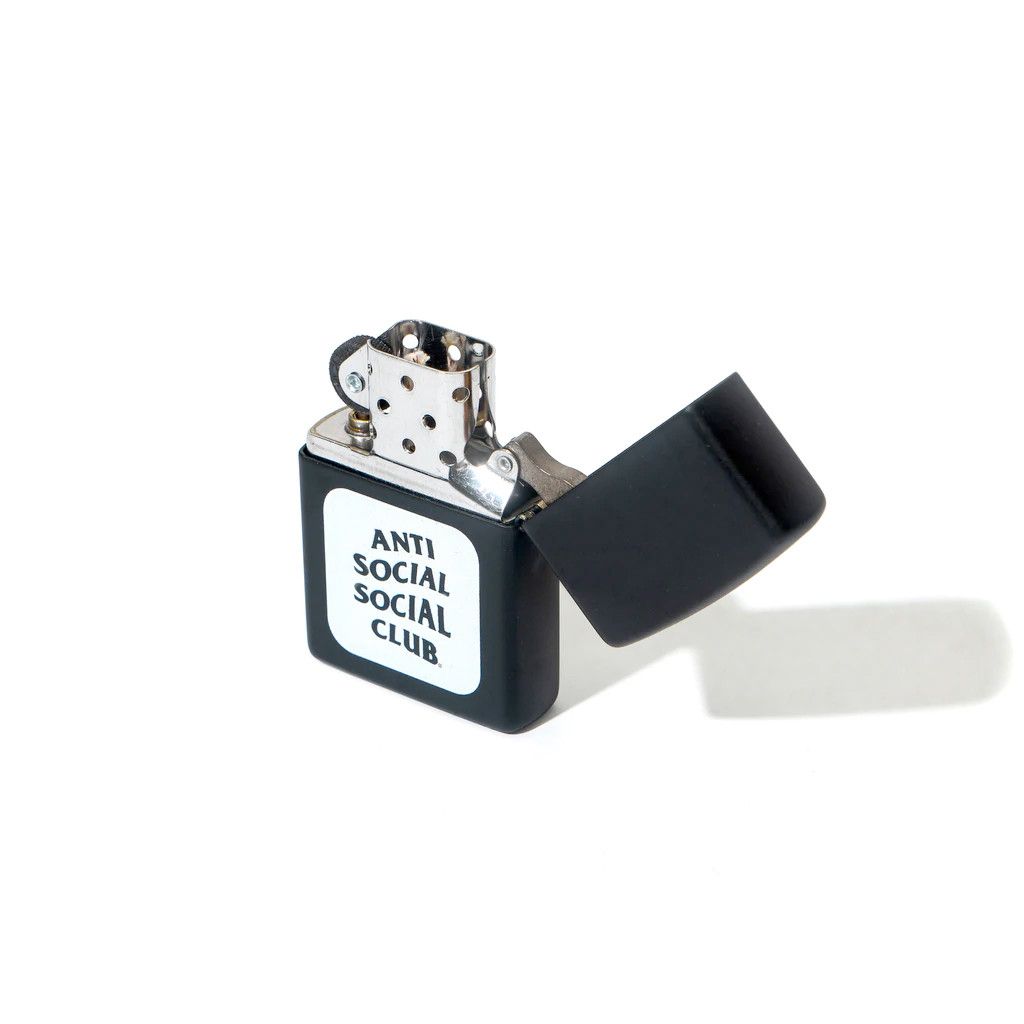 Anti Social Social Club assc x playboy zippo (blk) Size ONE SIZE - 2 Thumbnail