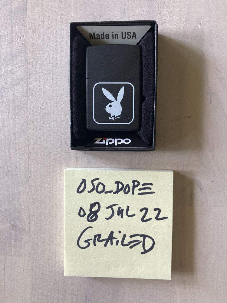 Anti Social Social Club assc x playboy zippo (blk) Size ONE SIZE - 5 Thumbnail