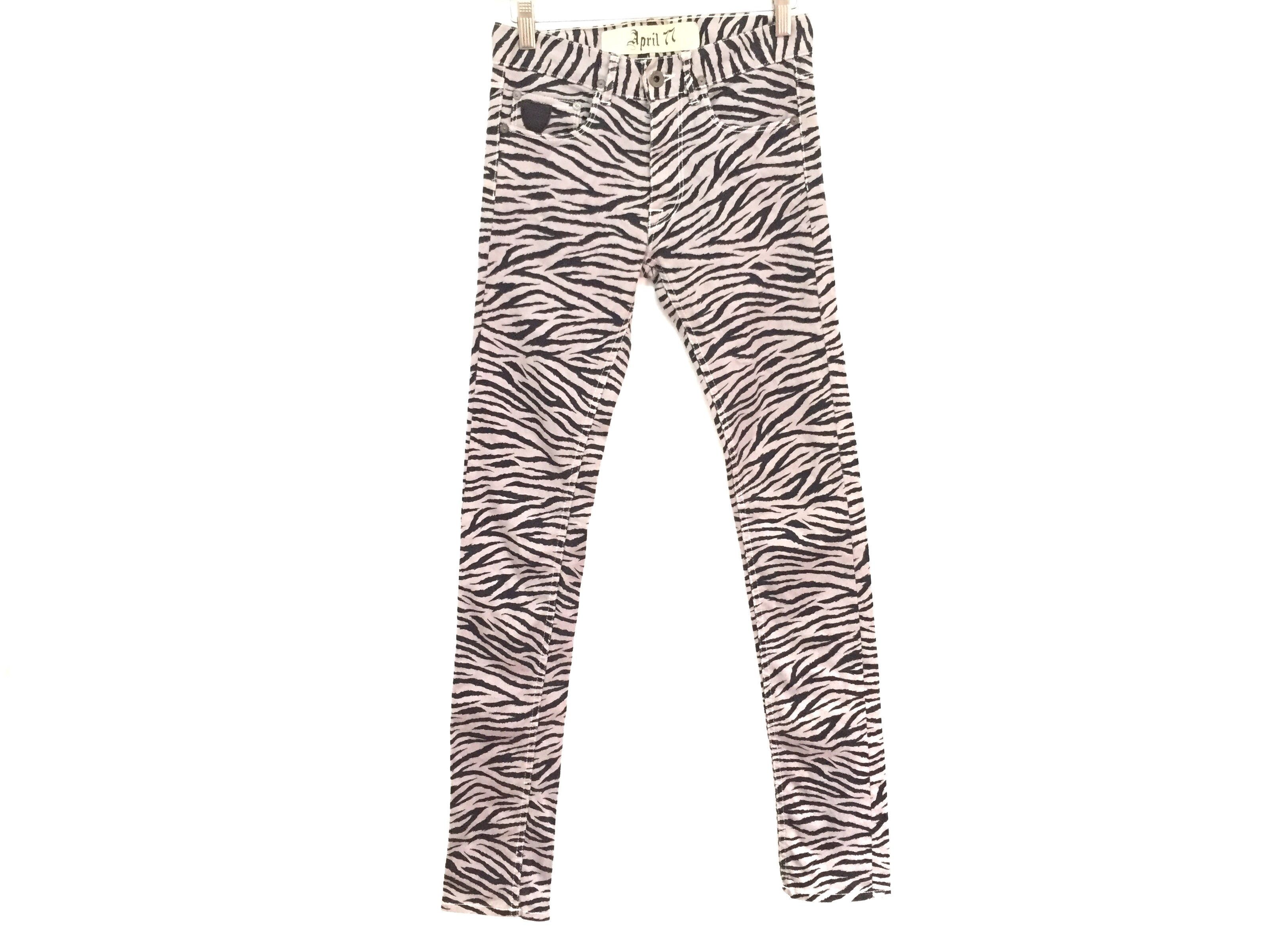 April 77 Thunder Zebra pants Size 26" / US 2 / IT 38 - 3 Thumbnail