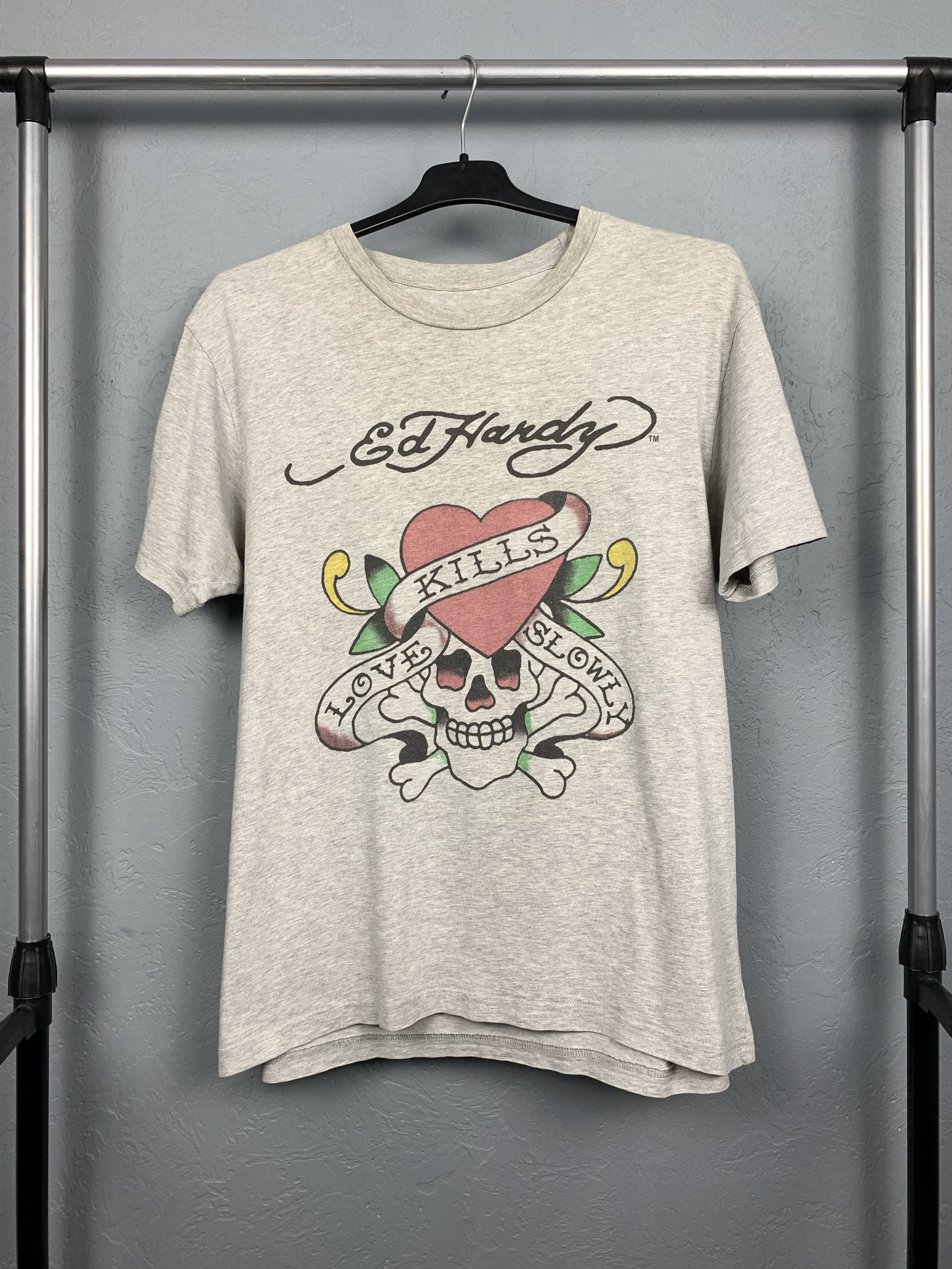 Christian Audigier Ed Hardy by Christian Audigier Mens T-Shirt Size US L / EU 52-54 / 3 - 1 Thumbnail