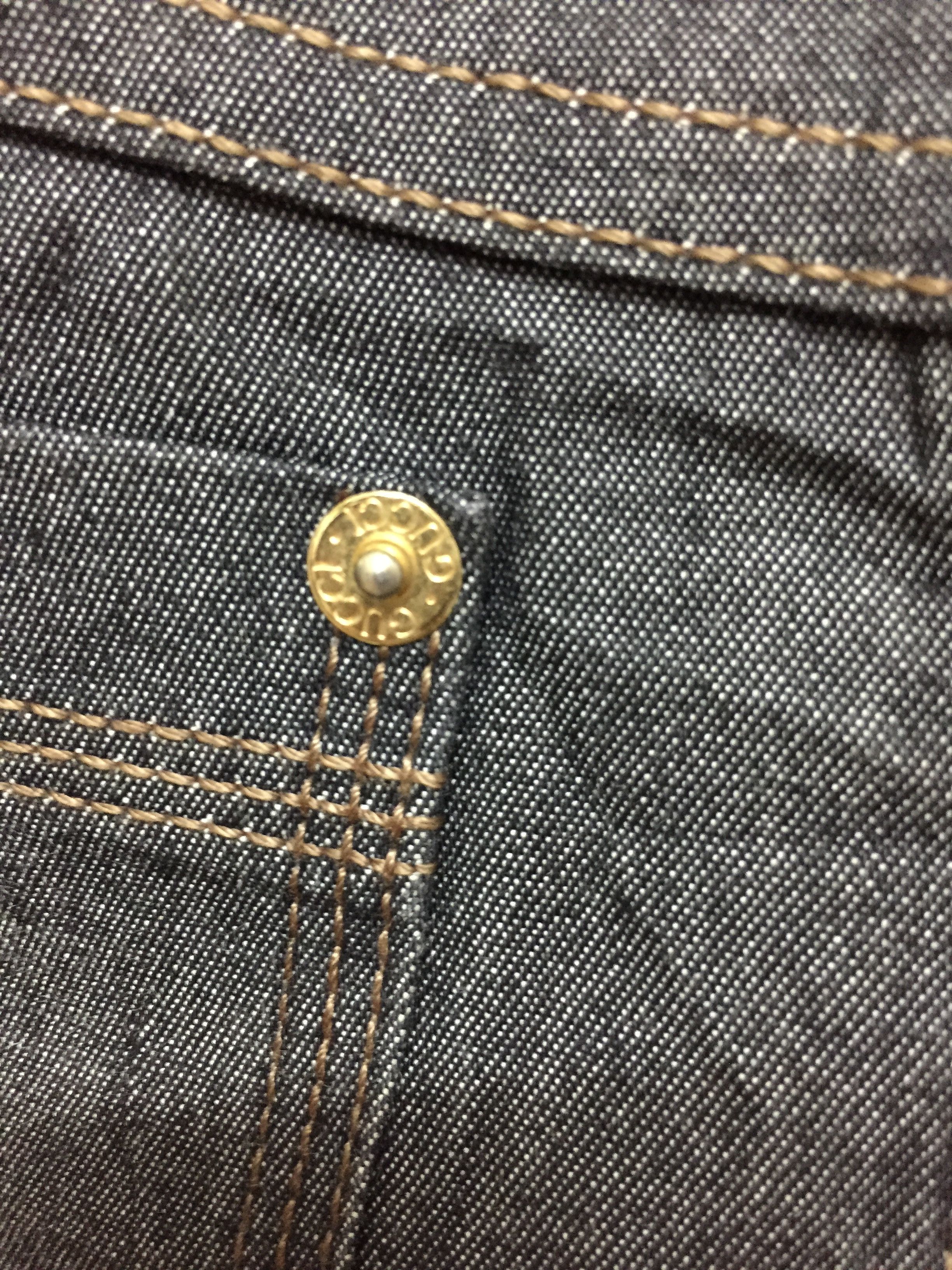Gucci Vintage GUCCI Slim Pants Lampo Zipper Made in Italy Size 28" / US 6 / IT 42 - 8 Thumbnail