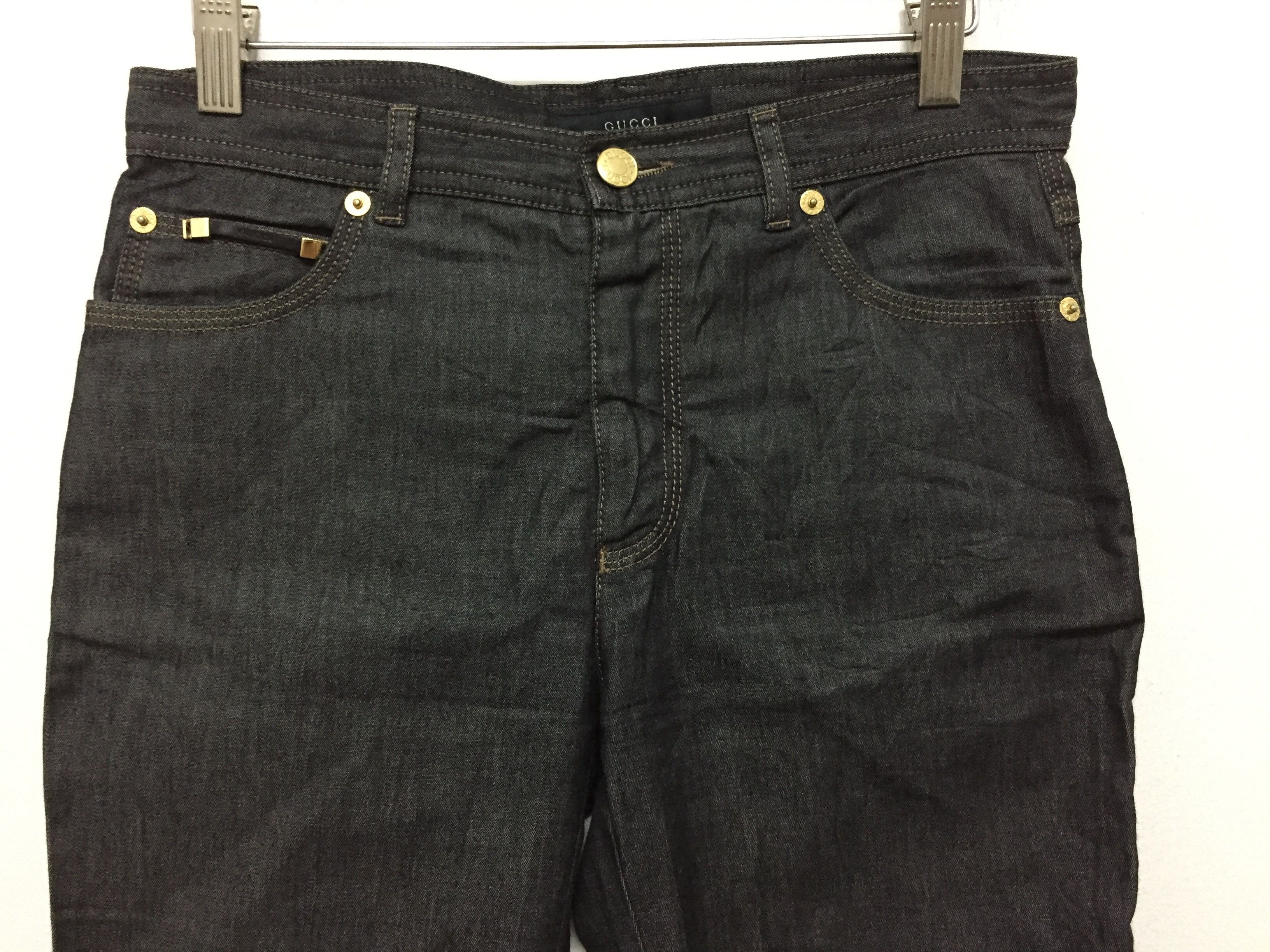 Gucci Vintage GUCCI Slim Pants Lampo Zipper Made in Italy Size 28" / US 6 / IT 42 - 3 Thumbnail