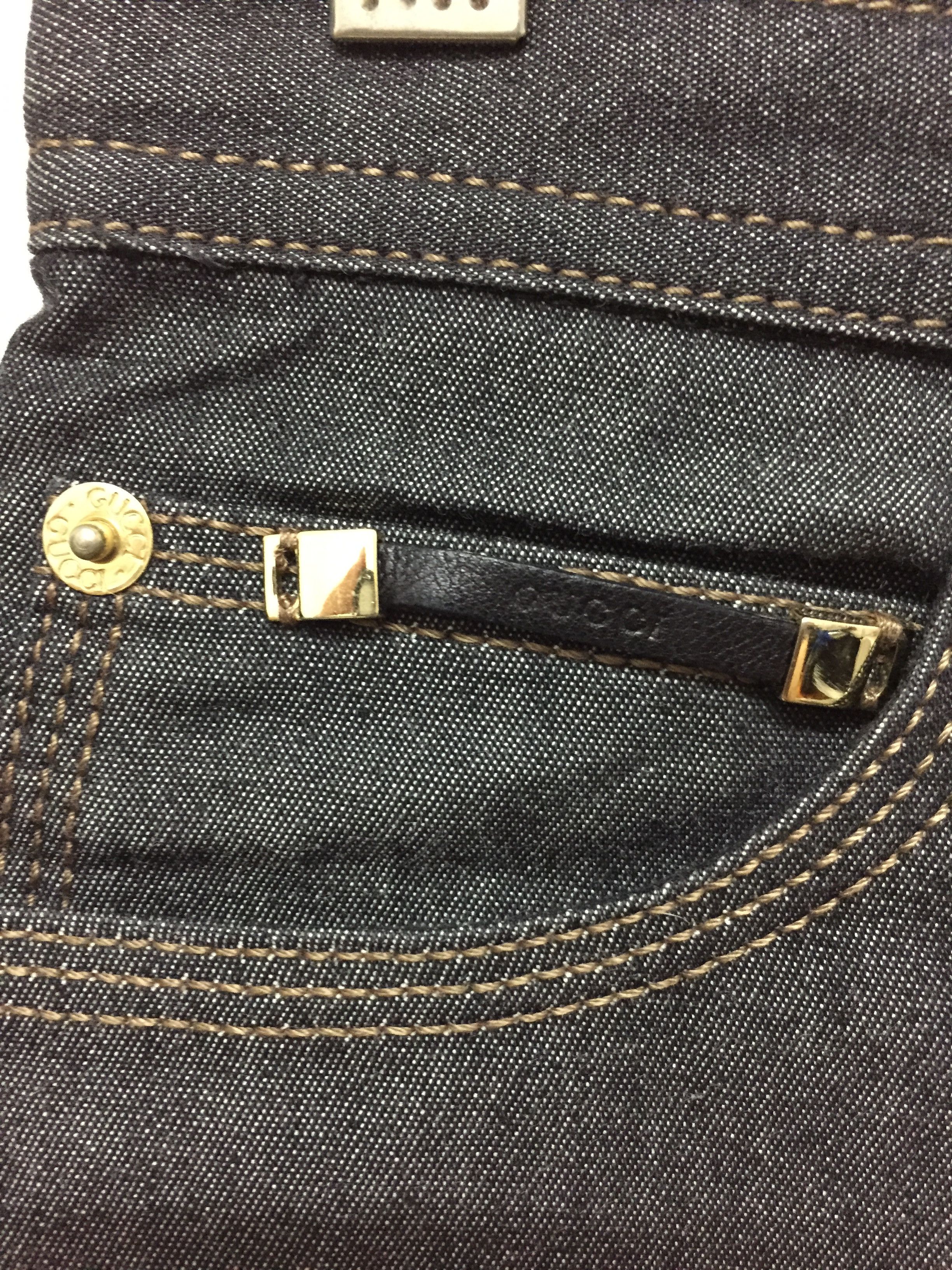 Gucci Vintage GUCCI Slim Pants Lampo Zipper Made in Italy Size 28" / US 6 / IT 42 - 5 Thumbnail