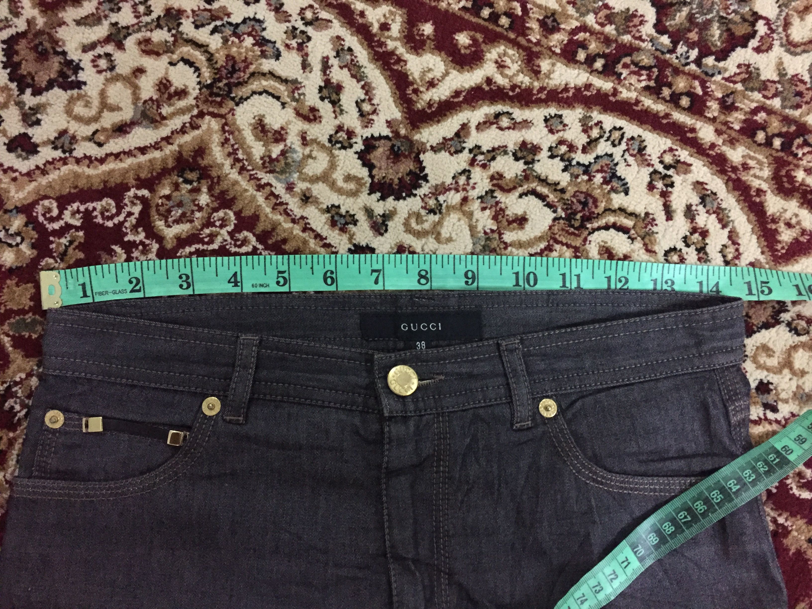 Gucci Vintage GUCCI Slim Pants Lampo Zipper Made in Italy Size 28" / US 6 / IT 42 - 13 Thumbnail