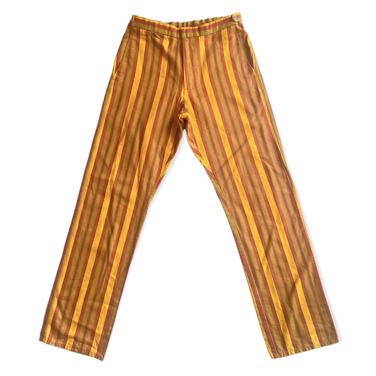 Comme des Garcons Runway SS01 Stripes Pants Size US 32 / EU 48 - 2 Thumbnail