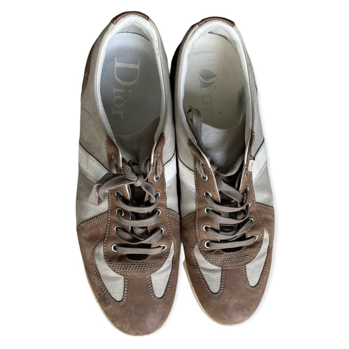 Dior Dior Homme B01 Canvas/Leather Sneakers Size US 11 / EU 44 - 3 Thumbnail
