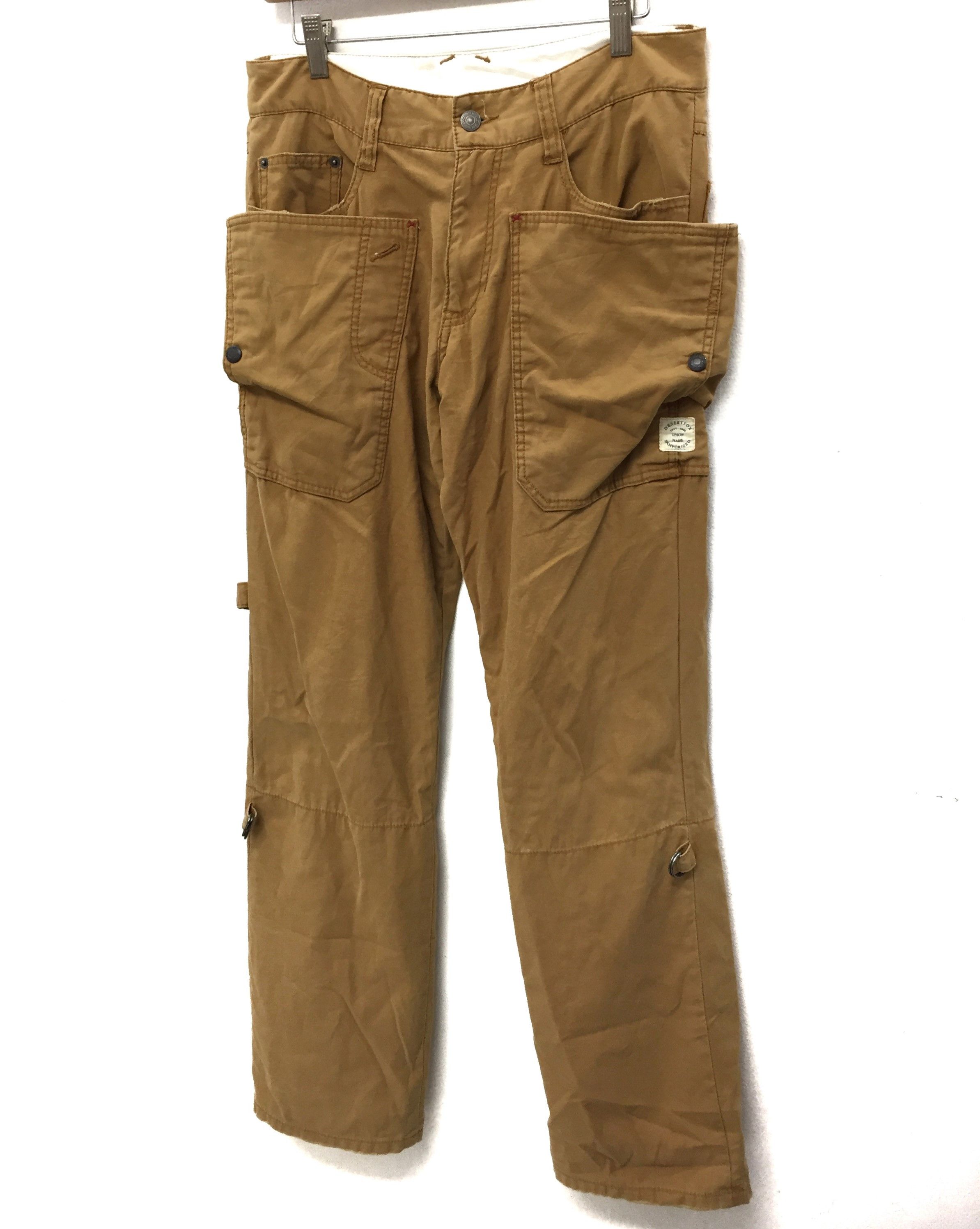 PPFM GAS MASK The Desert fox Bondage world War cargo pants Size US 32 / EU 48 - 1 Thumbnail