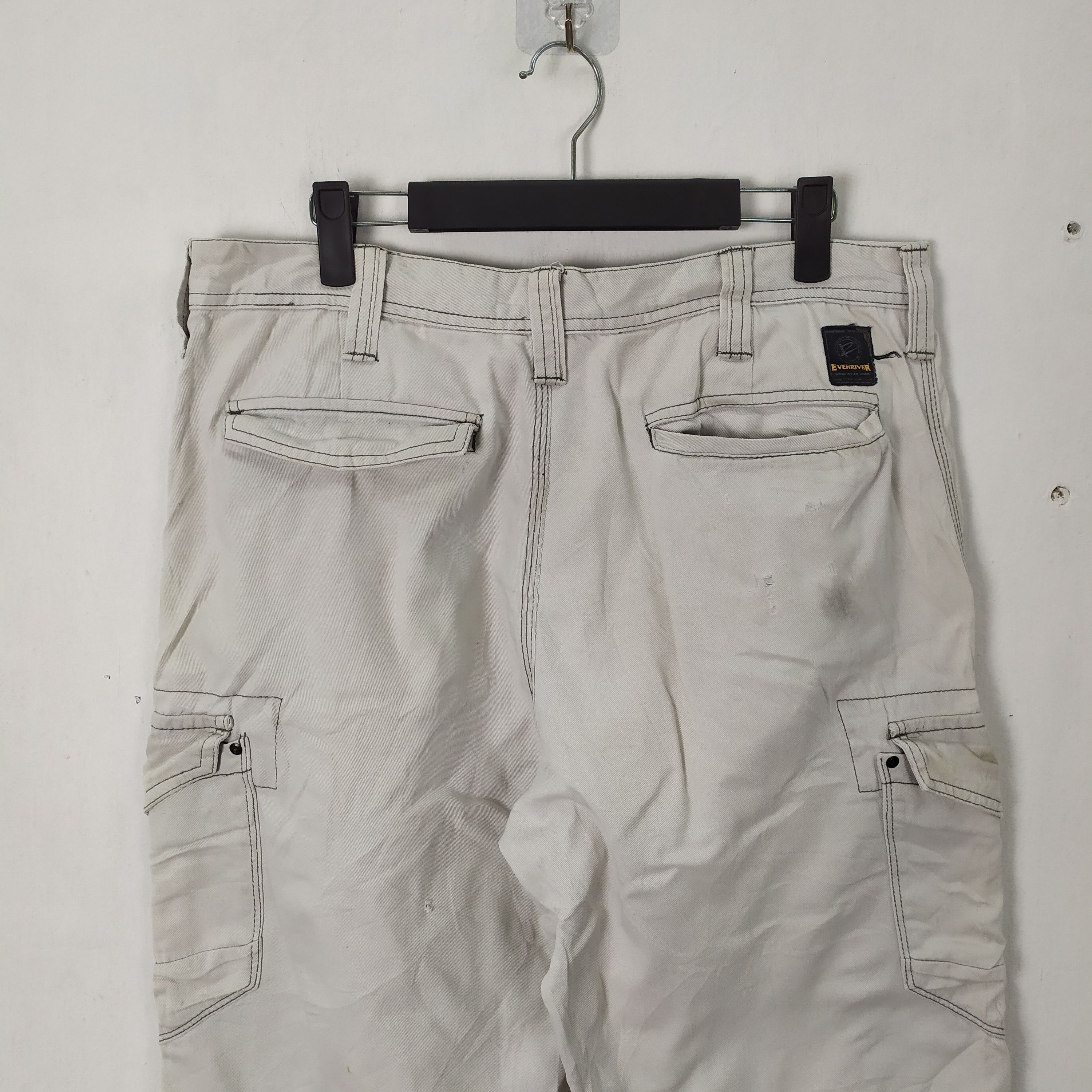 Japanese Brand × White's Boots EVENRIVER FADED WORKWEAR CARGO PANTS/DAMAGE Size US 34 / EU 50 - 7 Thumbnail