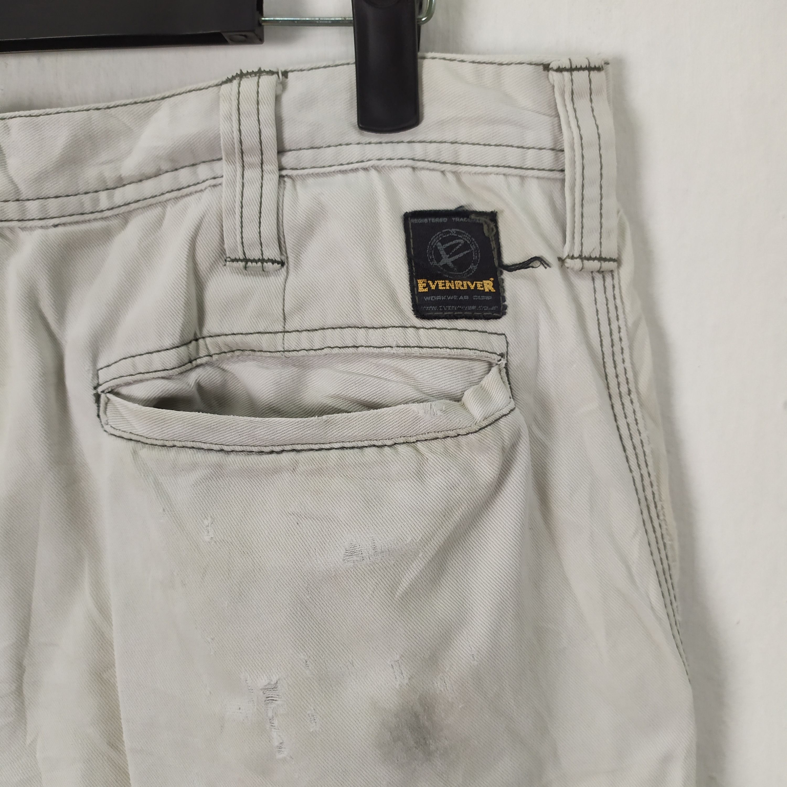 Japanese Brand × White's Boots EVENRIVER FADED WORKWEAR CARGO PANTS/DAMAGE Size US 34 / EU 50 - 6 Thumbnail