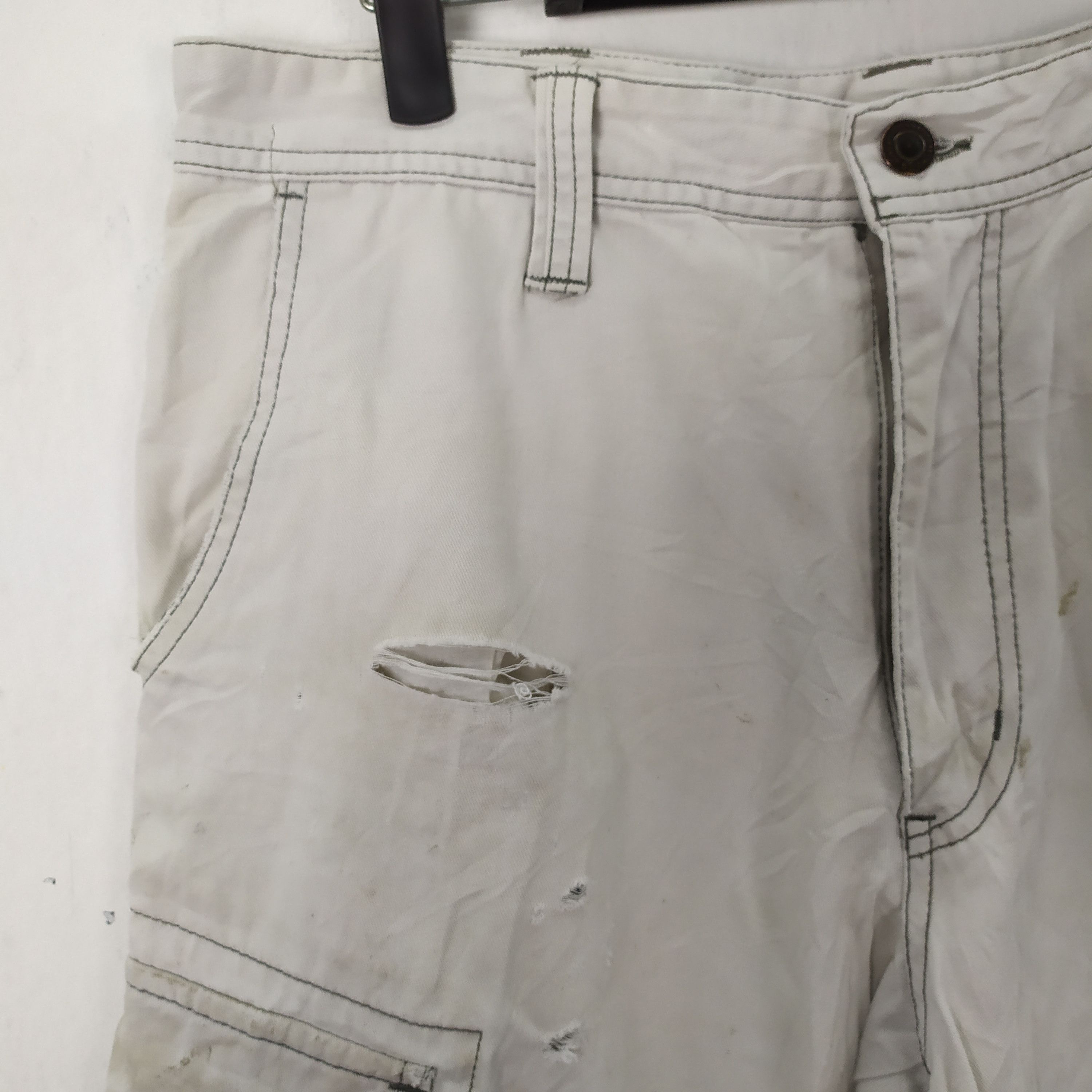 Japanese Brand × White's Boots EVENRIVER FADED WORKWEAR CARGO PANTS/DAMAGE Size US 34 / EU 50 - 9 Thumbnail