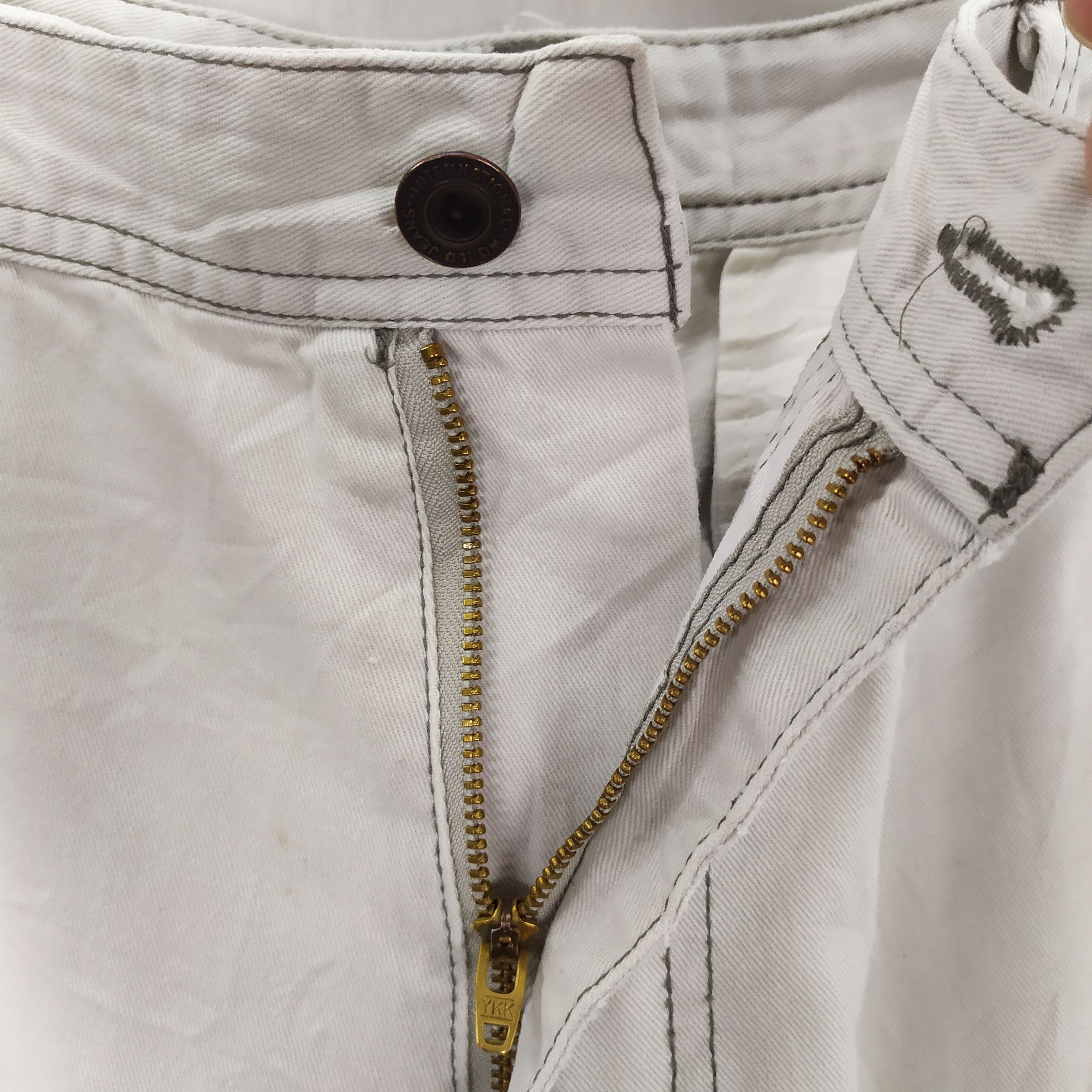 Japanese Brand × White's Boots EVENRIVER FADED WORKWEAR CARGO PANTS/DAMAGE Size US 34 / EU 50 - 4 Thumbnail