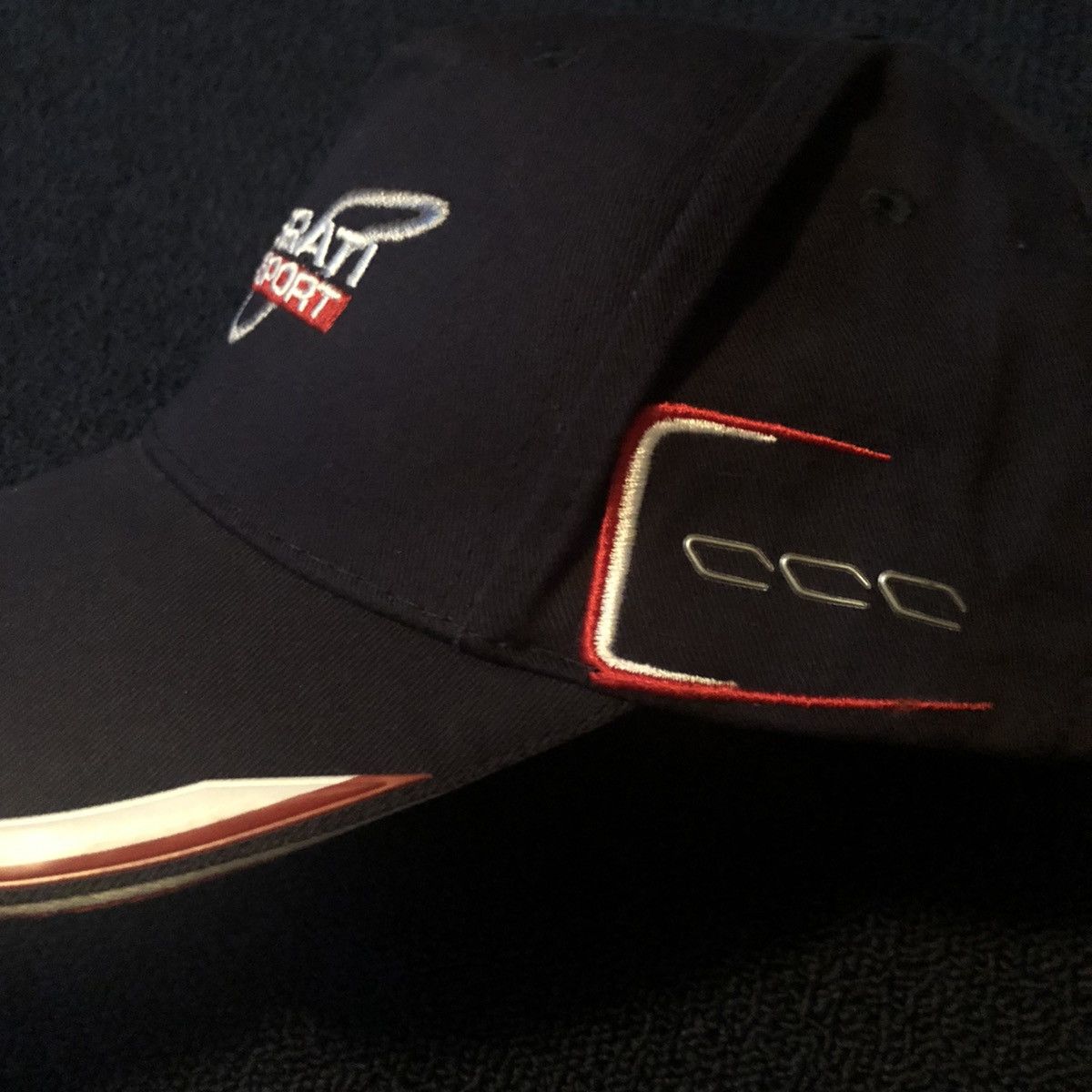 Maserati Vintage Maserati Motorsports Racing 33 Baseball Cap Hat Size ONE SIZE - 5 Thumbnail