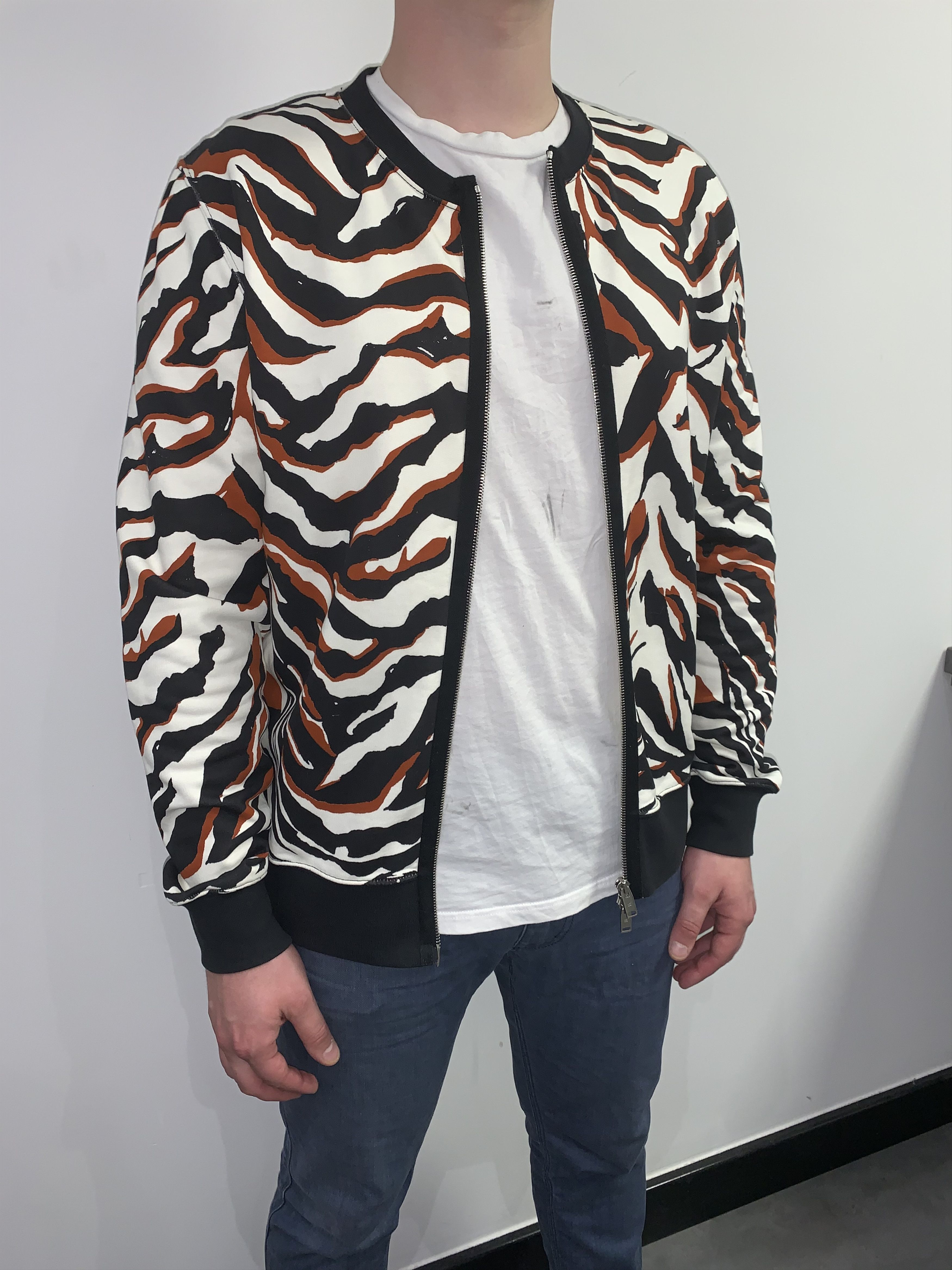 Balenciaga FW 12/13 Balenciaga Nicolas Ghesquiere Zebra Print Track. Size US M / EU 48-50 / 2 - 2 Thumbnail