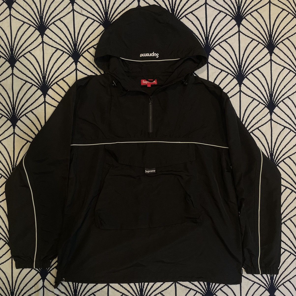 Supreme Supreme Split Anorak Black - SS18 | Grailed