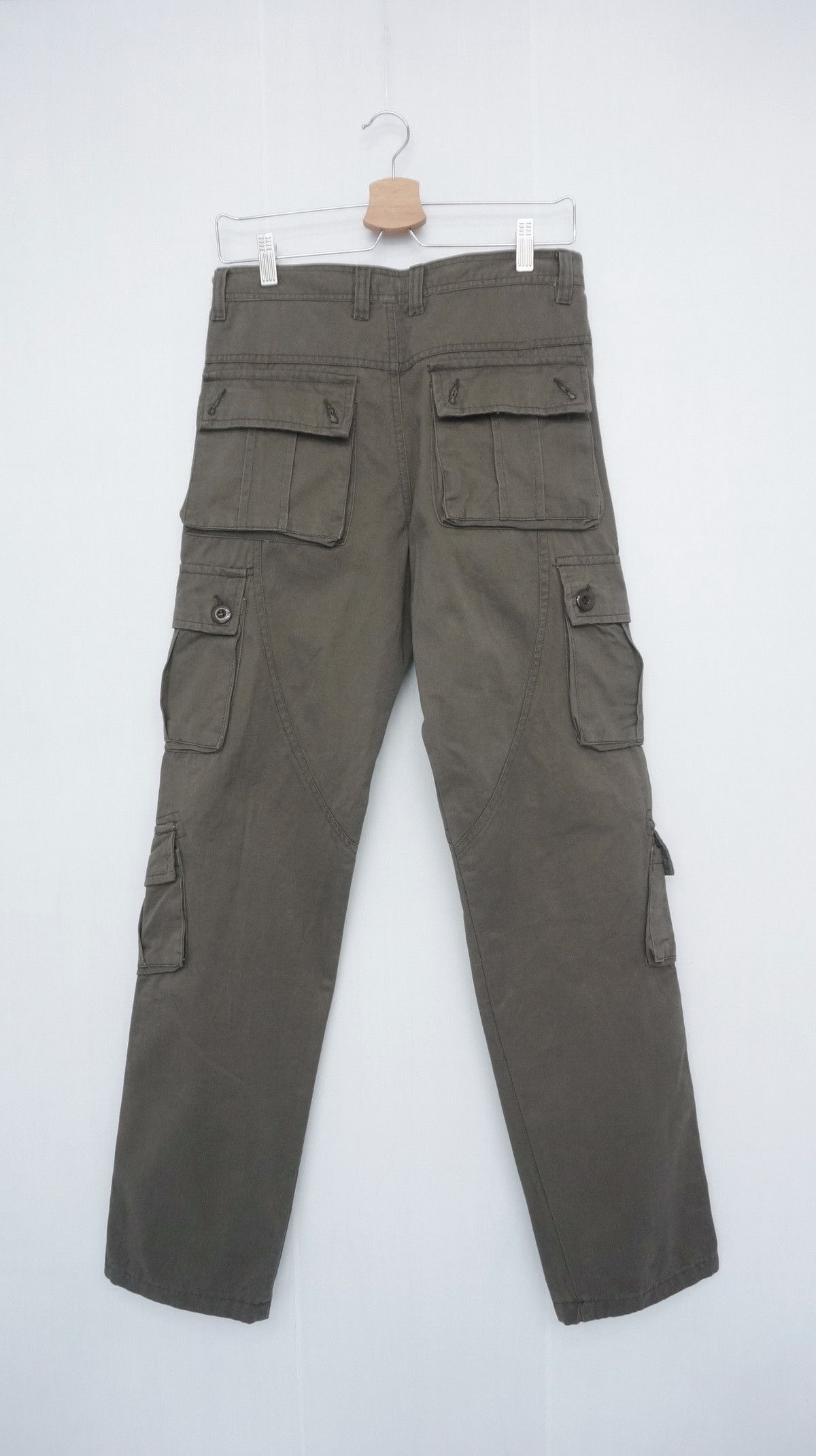 Japanese Brand Japanese Custom Made Cargo Tactical Pants Size US 29 - 5 Thumbnail