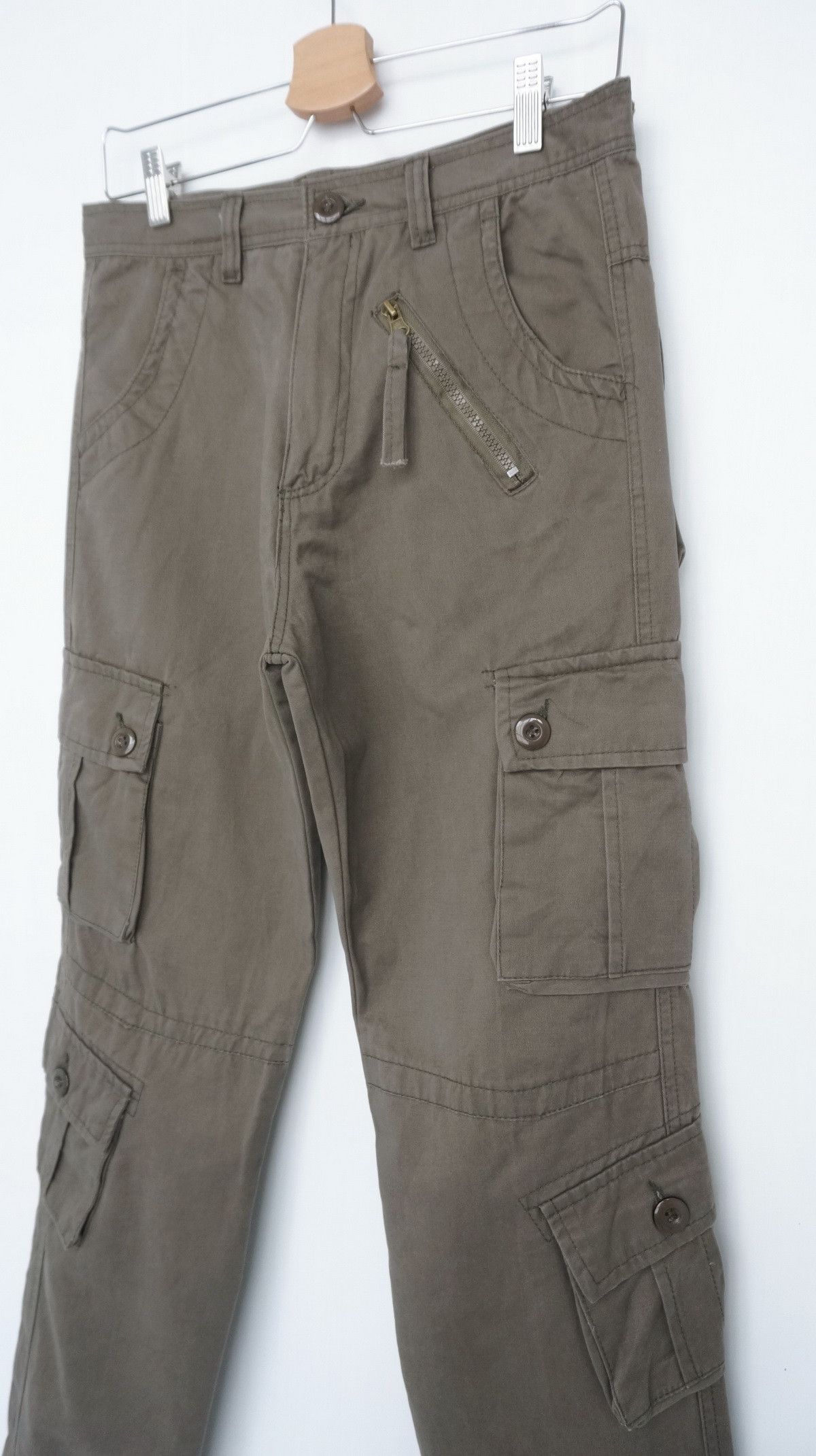Japanese Brand Japanese Custom Made Cargo Tactical Pants Size US 29 - 1 Thumbnail
