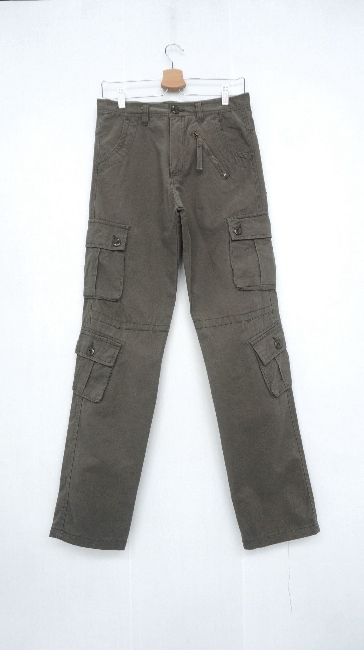 Japanese Brand Japanese Custom Made Cargo Tactical Pants Size US 29 - 2 Thumbnail