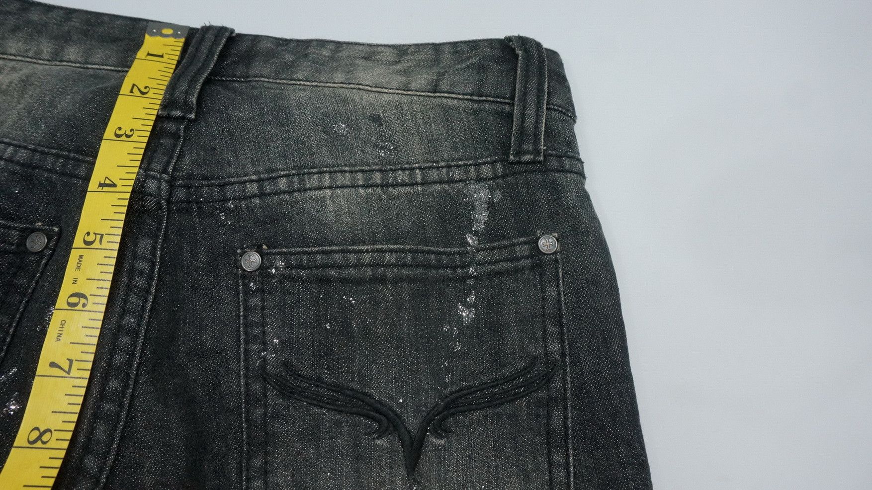 Japanese Brand Vintage VICE FAIRY Punk Skinny Distressed Ripped Jeans Size US 28 / EU 44 - 17 Thumbnail