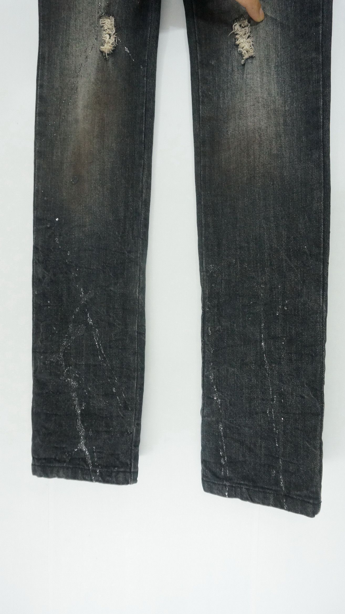 Japanese Brand Vintage VICE FAIRY Punk Skinny Distressed Ripped Jeans Size US 28 / EU 44 - 11 Thumbnail