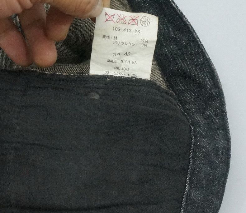 Japanese Brand Vintage VICE FAIRY Punk Skinny Distressed Ripped Jeans Size US 28 / EU 44 - 19 Thumbnail