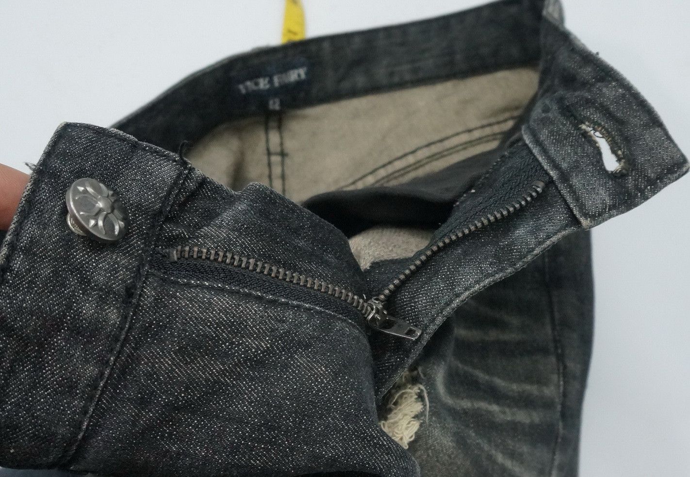 Japanese Brand Vintage VICE FAIRY Punk Skinny Distressed Ripped Jeans Size US 28 / EU 44 - 18 Thumbnail