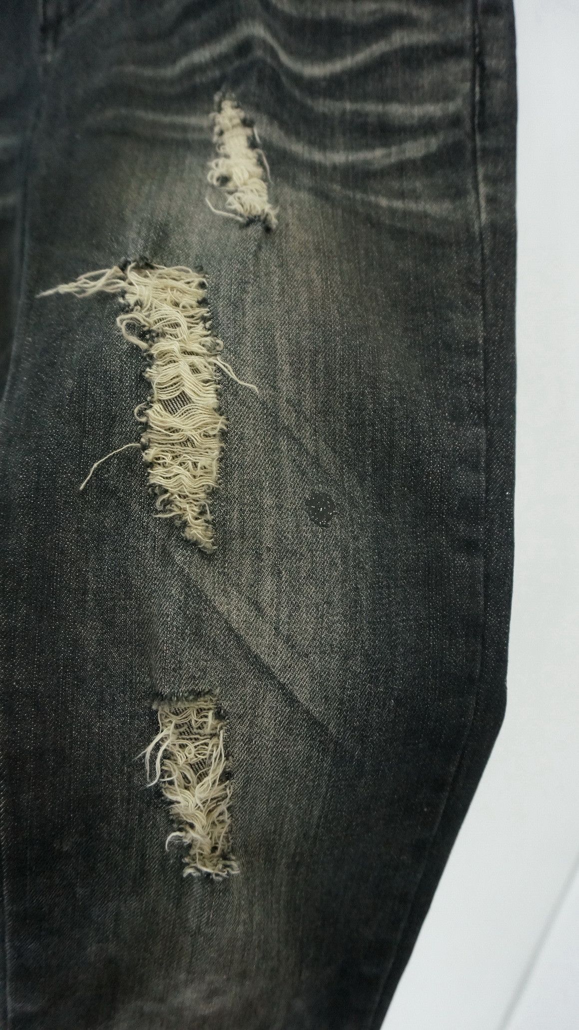 Japanese Brand Vintage VICE FAIRY Punk Skinny Distressed Ripped Jeans Size US 28 / EU 44 - 8 Thumbnail