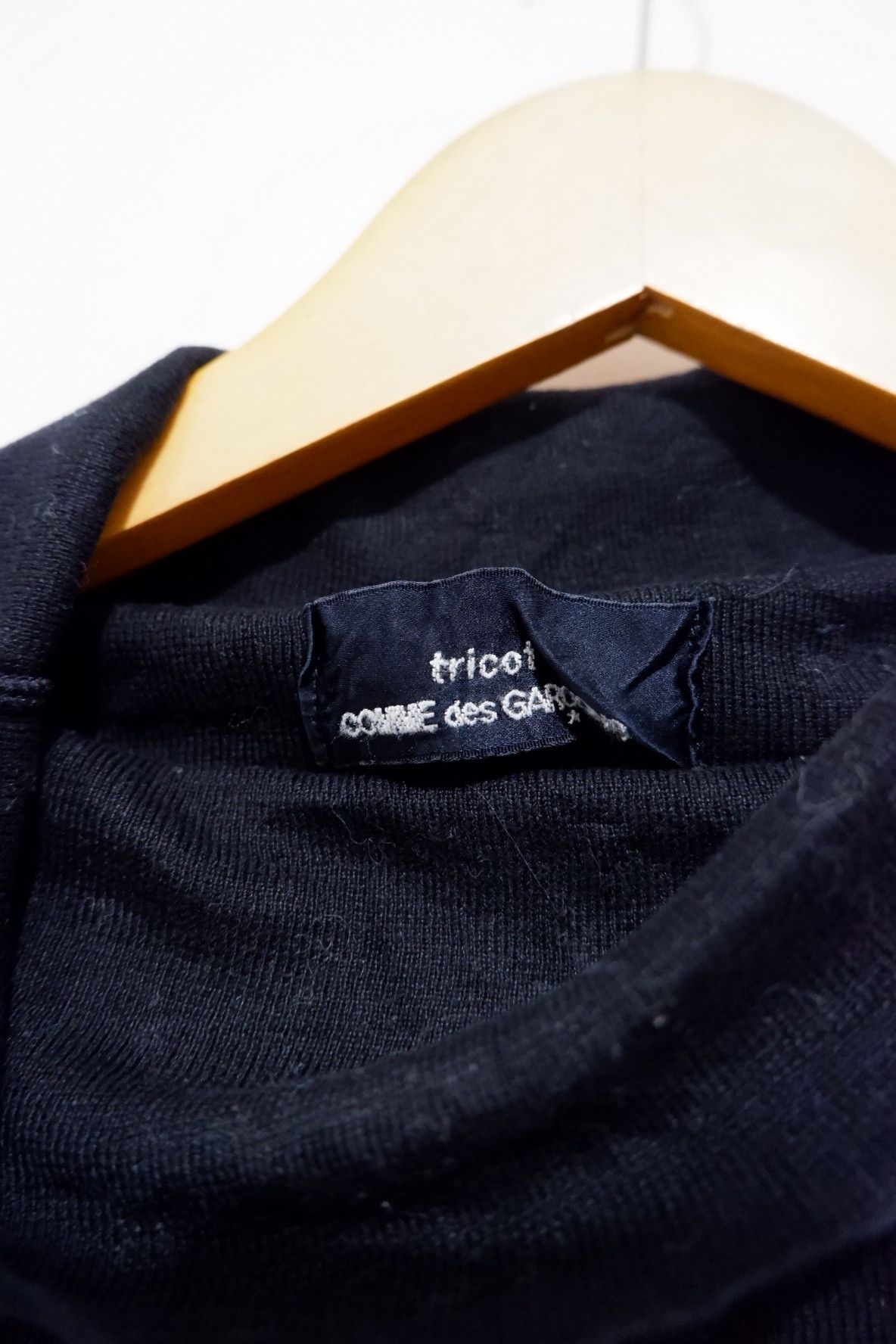 Comme des Garcons Vintage Comme Des Garcons Tricots Mock Neck Ls | Womens Size ONE SIZE - 7 Thumbnail