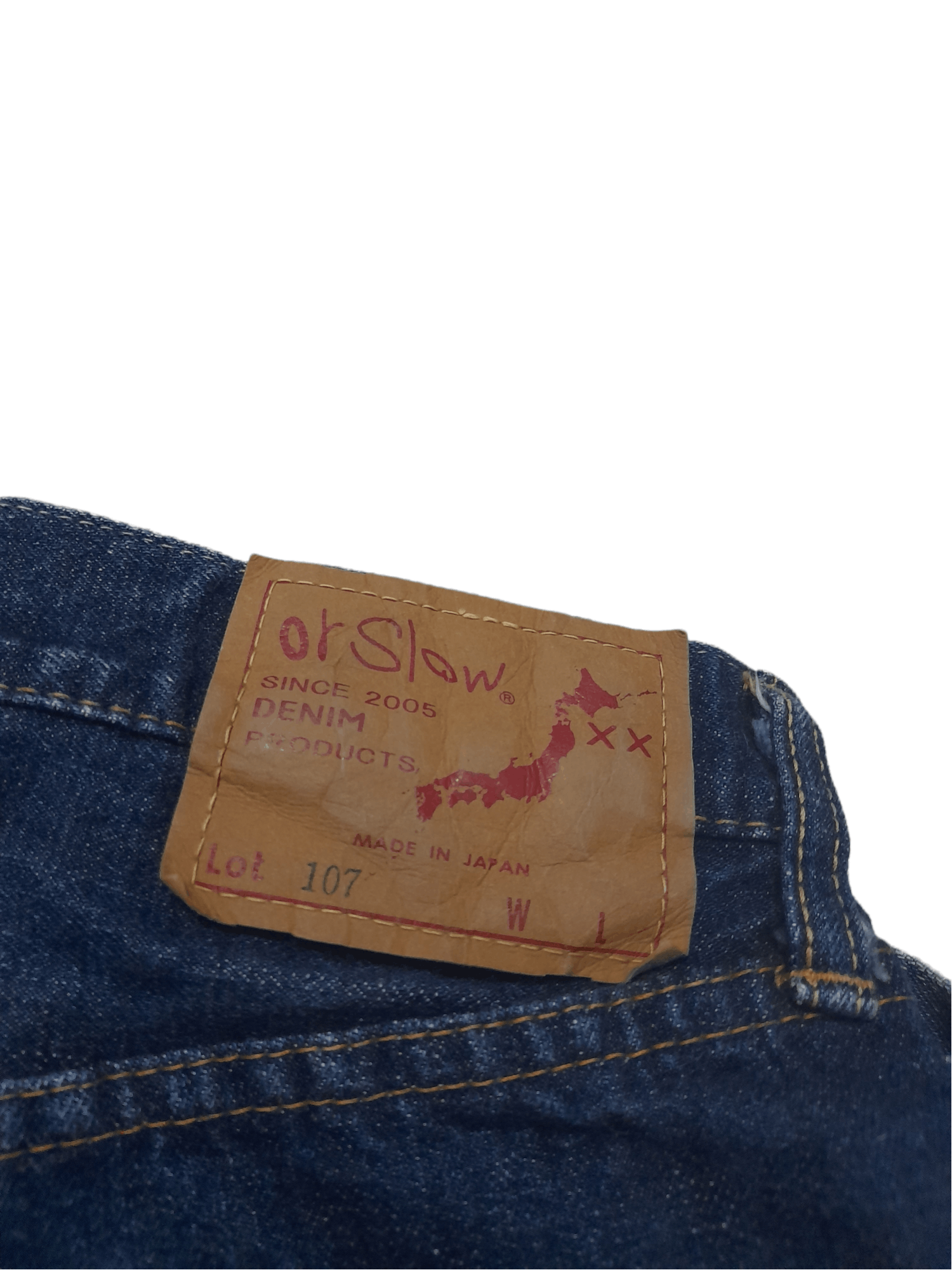 Orslow Orslow 107 Selvedge Japan Denim (E343) Waist 32 Size US 32 / EU 48 - 3 Thumbnail