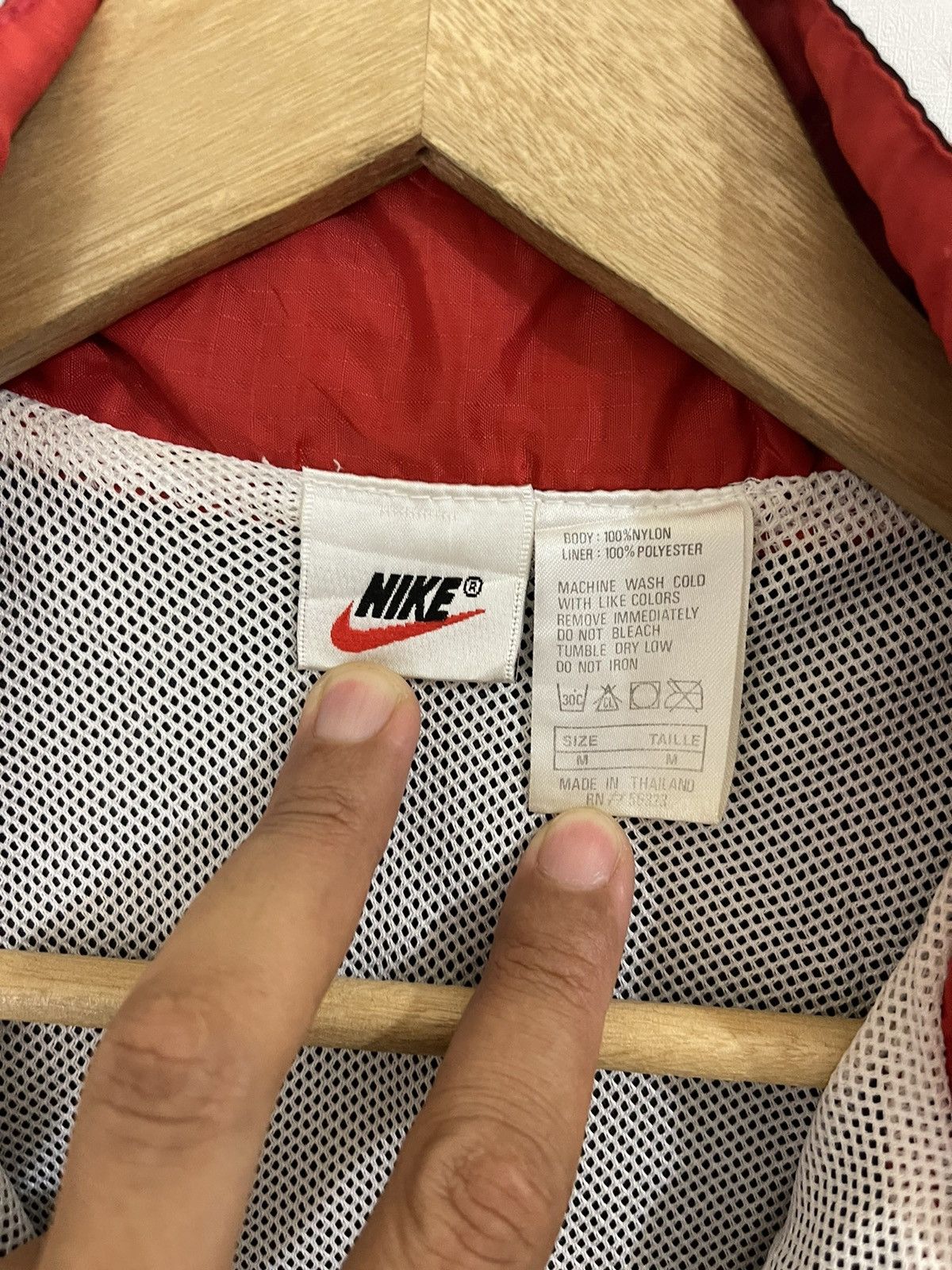 Nike × Vintage Vintage nike jacket pullover nike swoosh logo Size US M / EU 48-50 / 2 - 9 Thumbnail