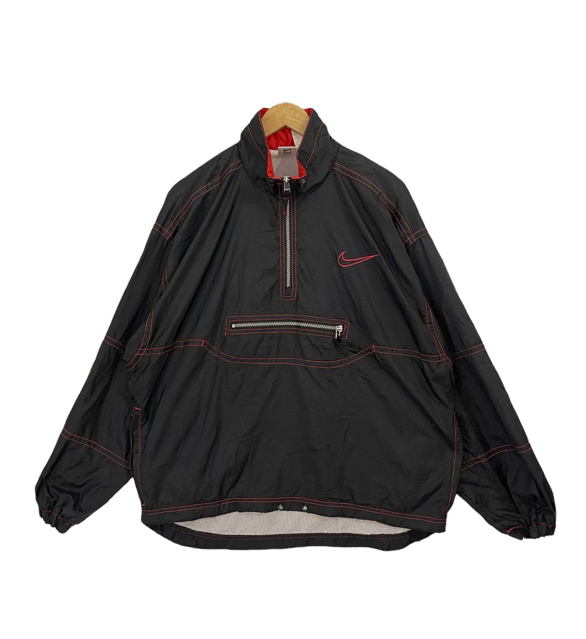 Nike × Vintage Vintage nike jacket pullover nike swoosh logo Size US M / EU 48-50 / 2 - 2 Thumbnail