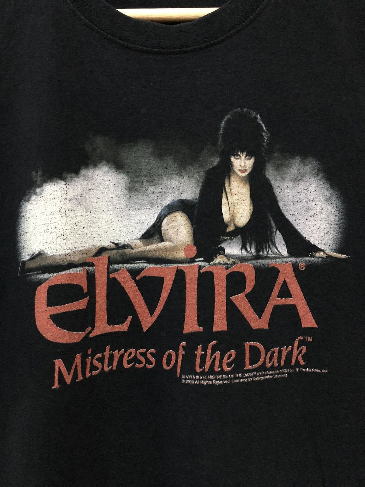 Expert Horror × Vintage Vintage 00s Elvira Mistress of The Dark Horror Movie Shirt Size US XL / EU 56 / 4 - 2 Thumbnail