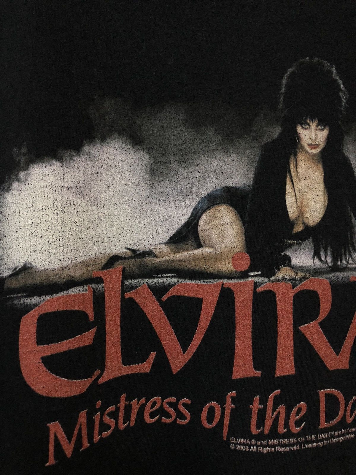 Expert Horror × Vintage Vintage 00s Elvira Mistress of The Dark Horror Movie Shirt Size US XL / EU 56 / 4 - 5 Thumbnail