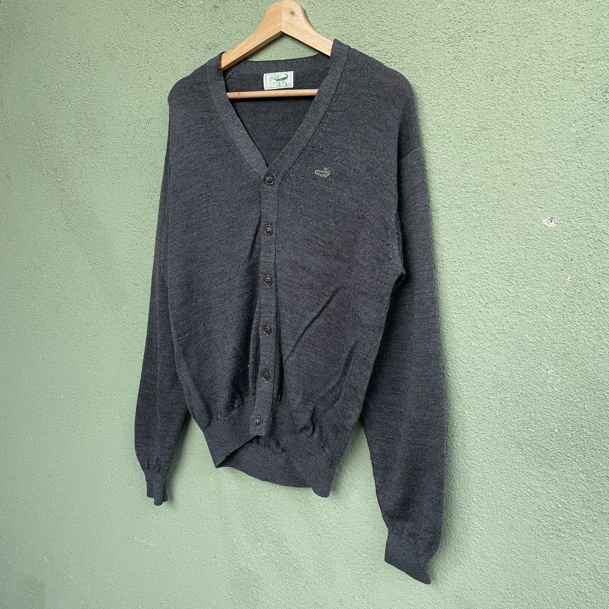 Aran Isles Knitwear Vintage CROCODILE Embroidery Small Logo Cardigan Knitwear!! Size US M / EU 48-50 / 2 - 3 Thumbnail
