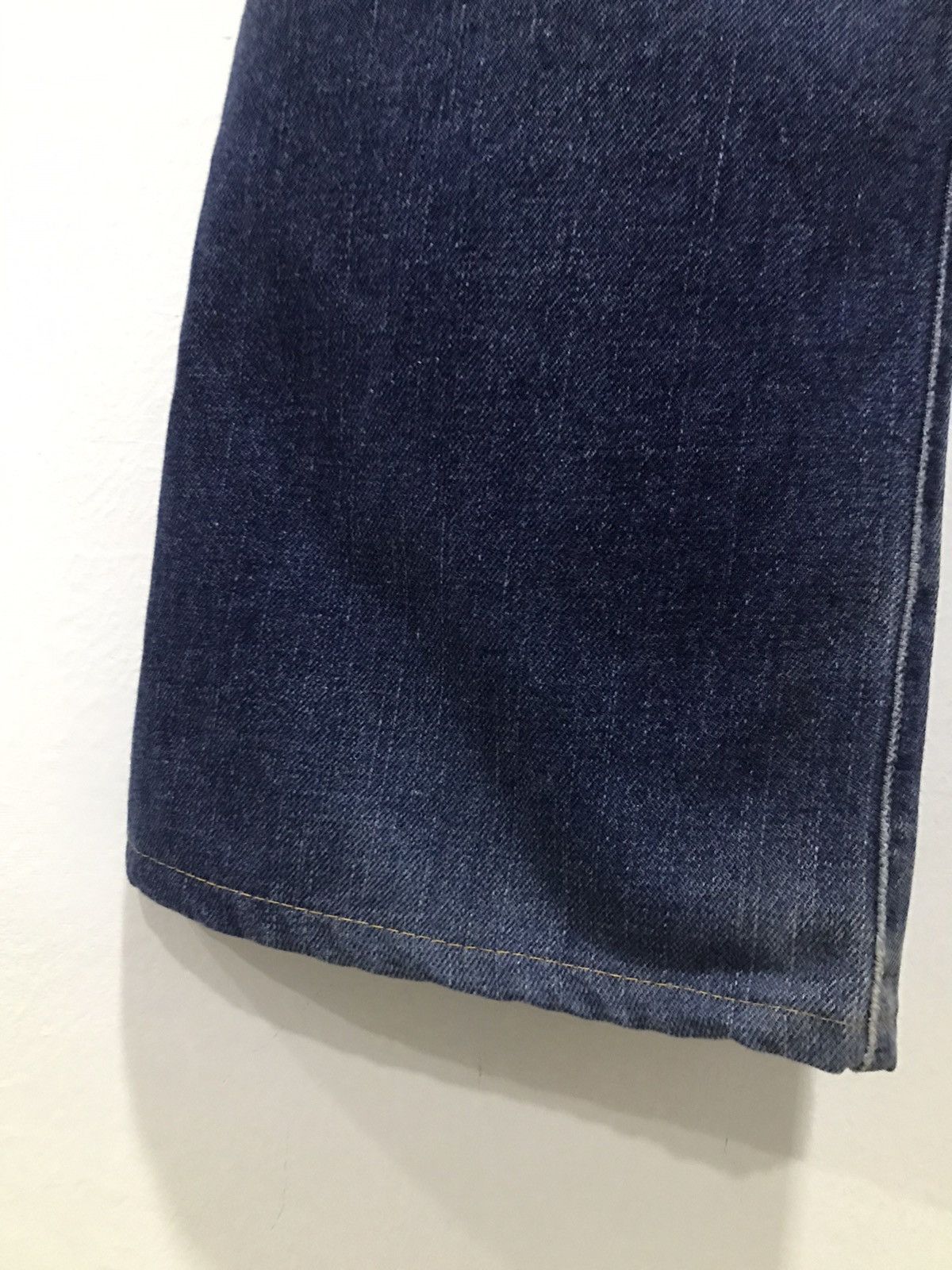 45rpm 45RPM Indigo Raw Heavy Denim Jeans Size US 31 - 18 Thumbnail