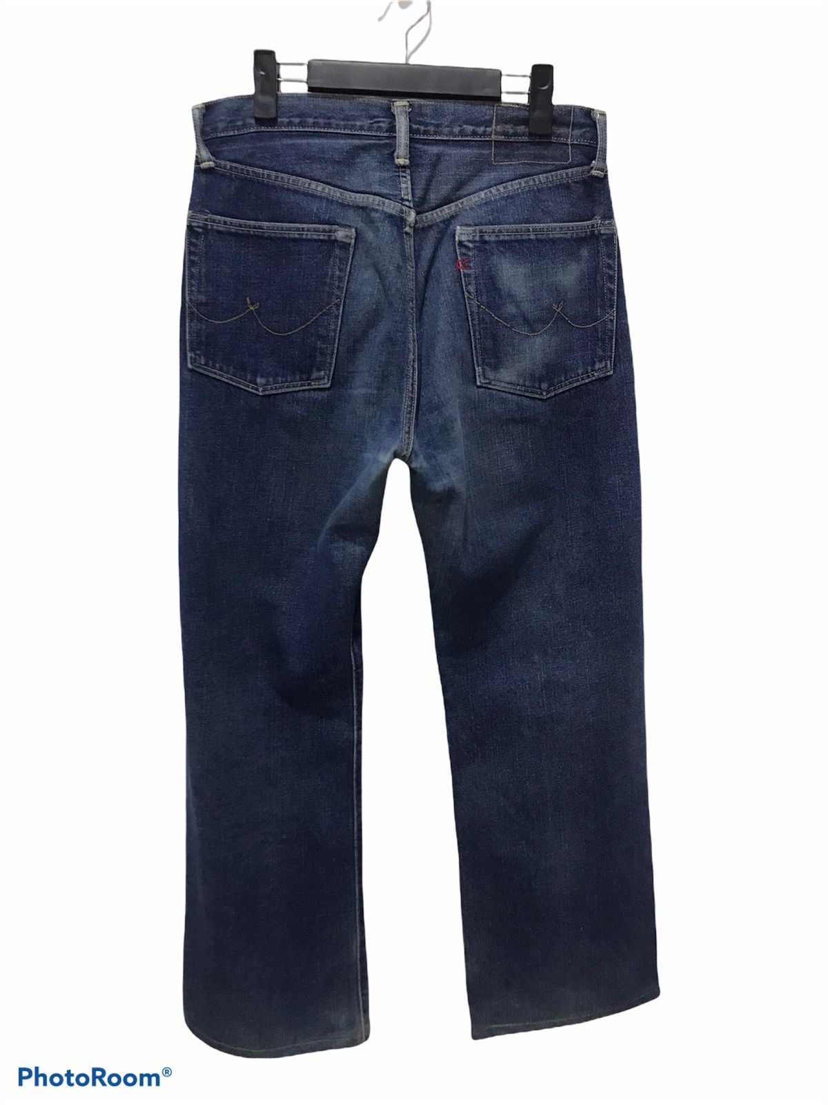 45rpm 45RPM Indigo Raw Heavy Denim Jeans Size US 31 - 2 Thumbnail