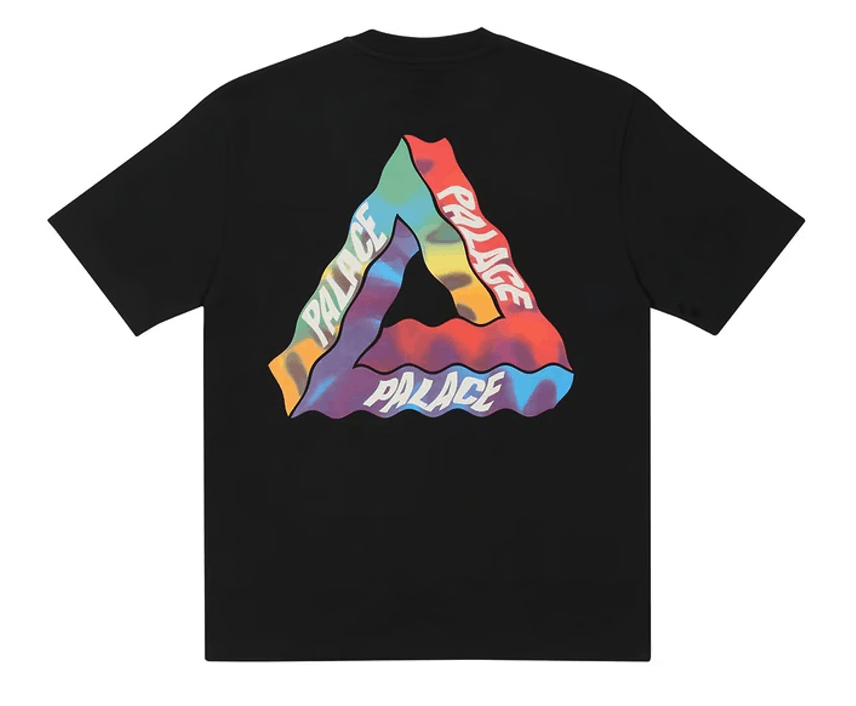 image of Palace Tri-Visions Tee Black • S, Men's (Size Small)