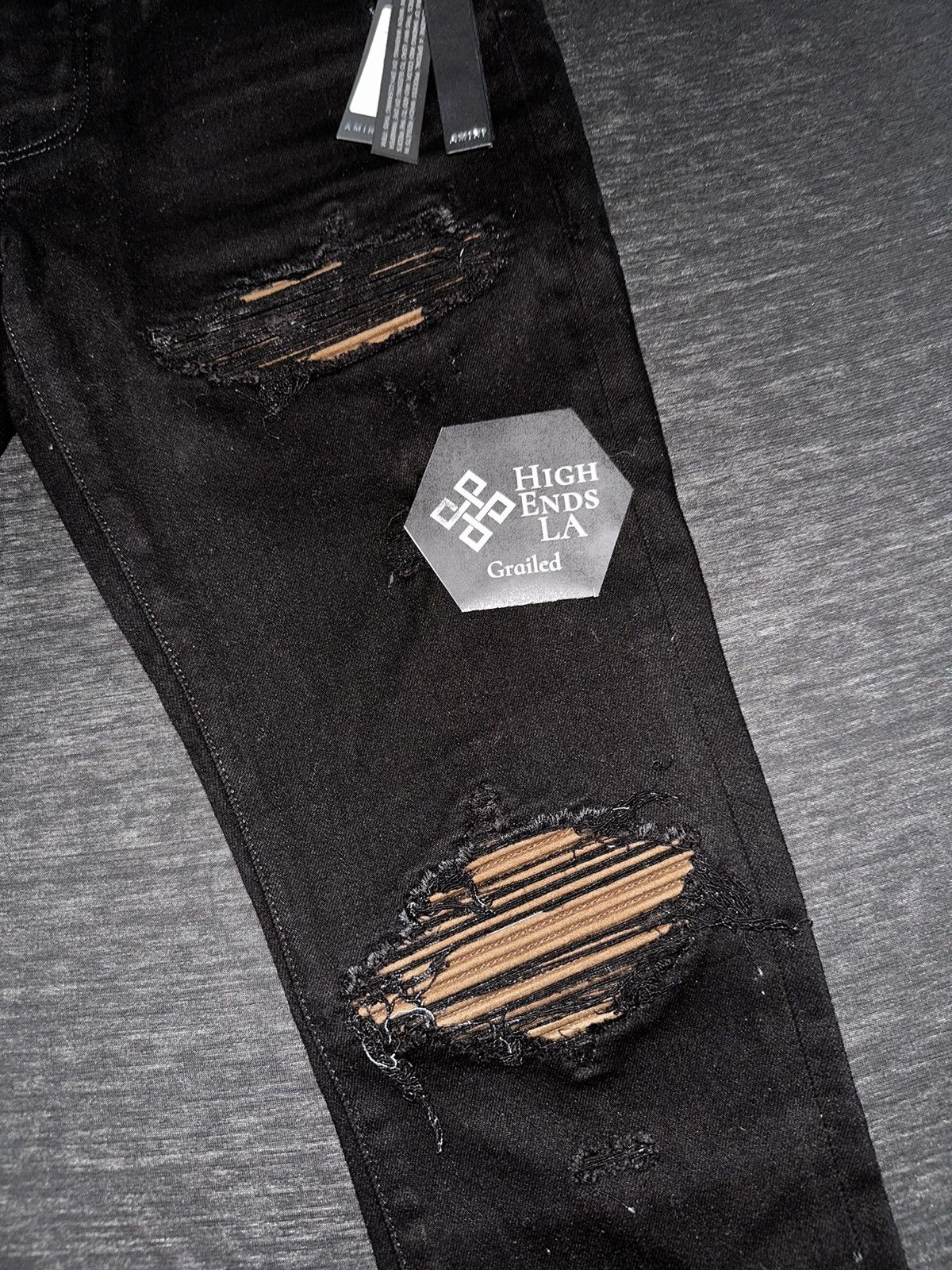 Amiri Amiri Ultra Suede MX1 Denim Jeans Size US 32 / EU 48 - 3 Thumbnail