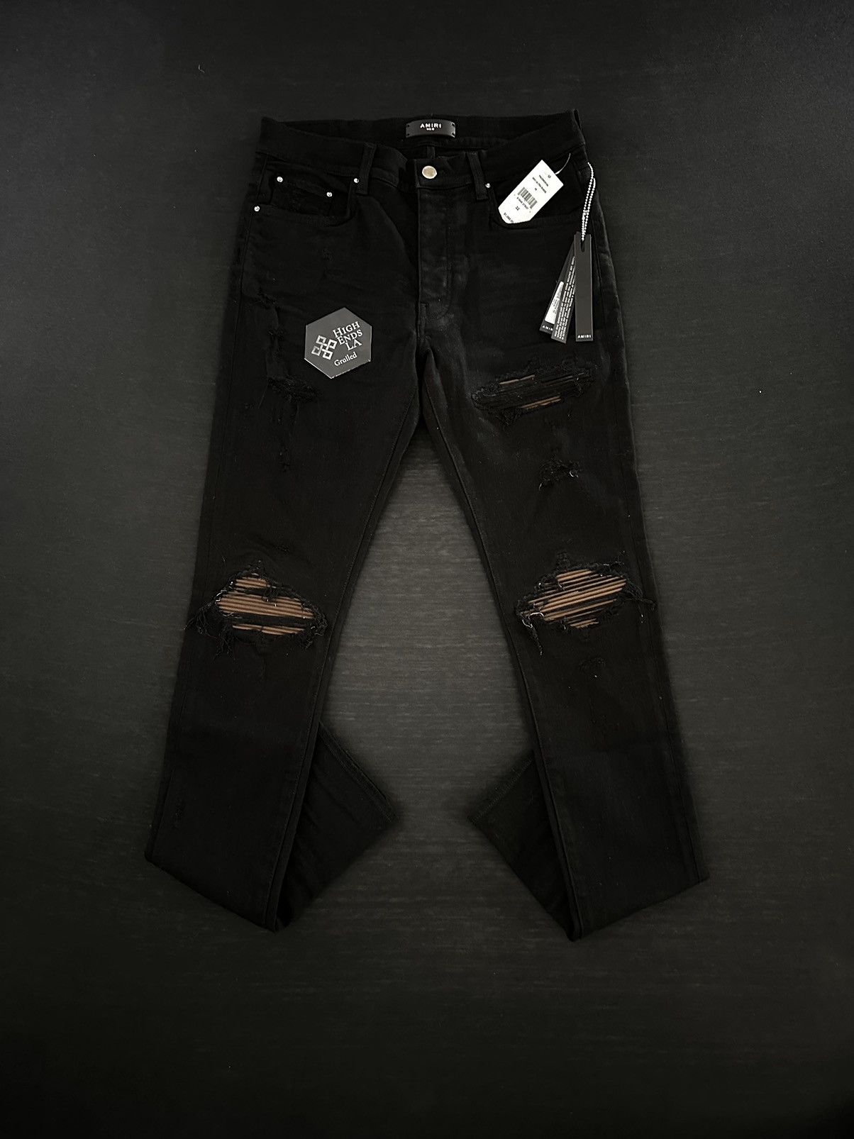 Amiri Amiri Ultra Suede MX1 Denim Jeans Size US 32 / EU 48 - 1 Thumbnail