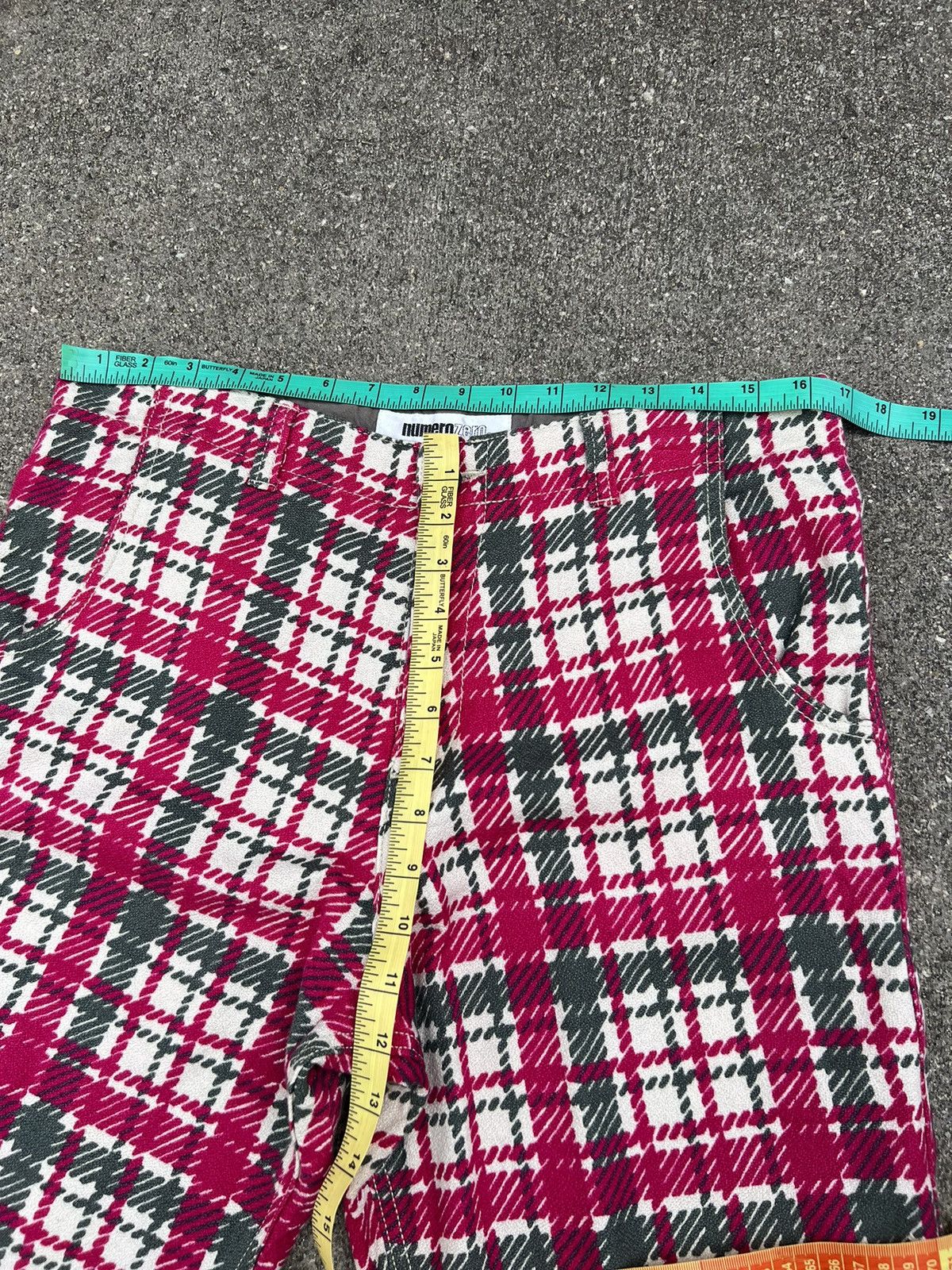 Vintage Numero Zero Japan Drawstring Waist Checks Short Pant Size US 32 / EU 48 - 2 Thumbnail