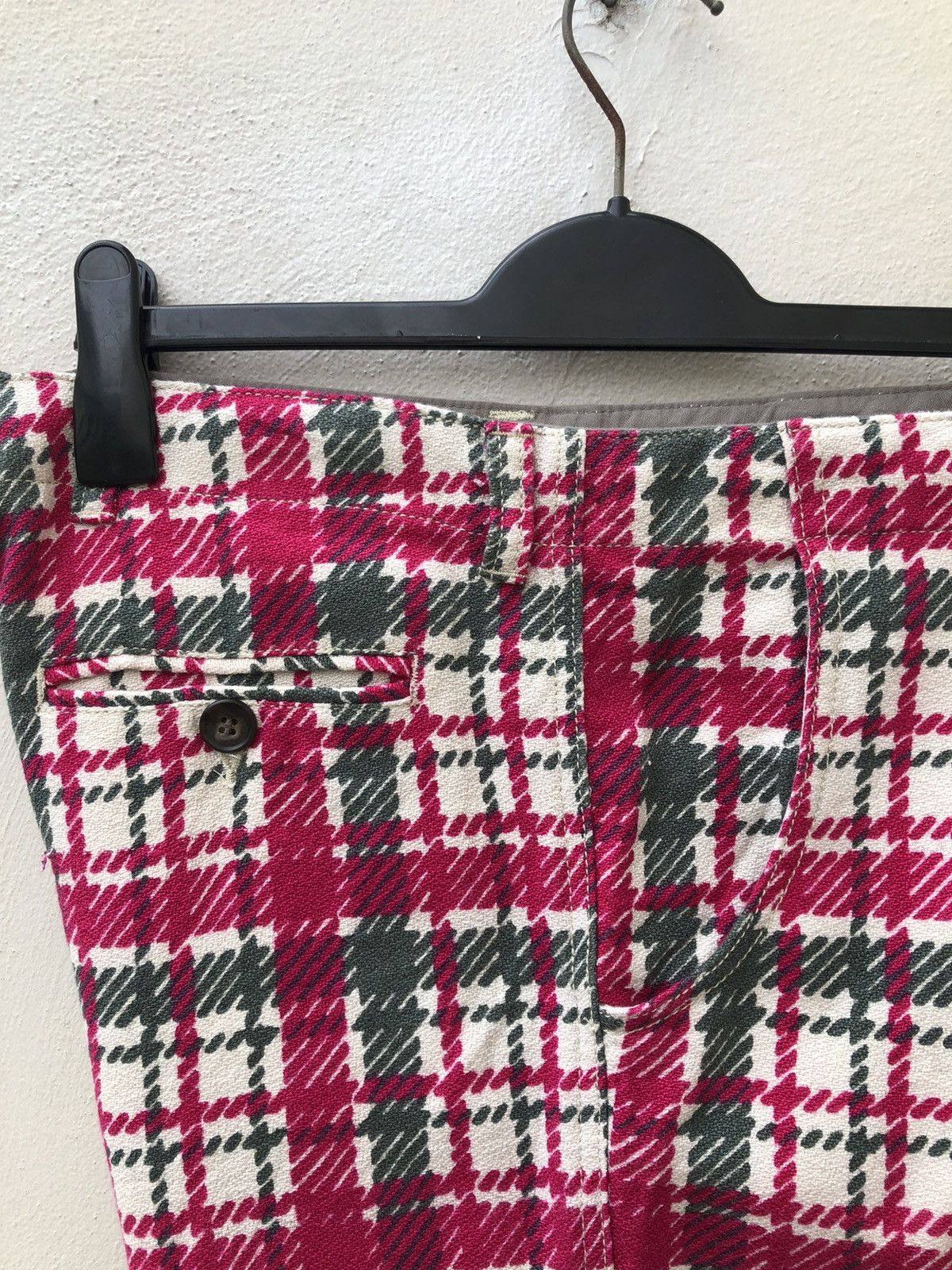 Vintage Numero Zero Japan Drawstring Waist Checks Short Pant Size US 32 / EU 48 - 18 Thumbnail