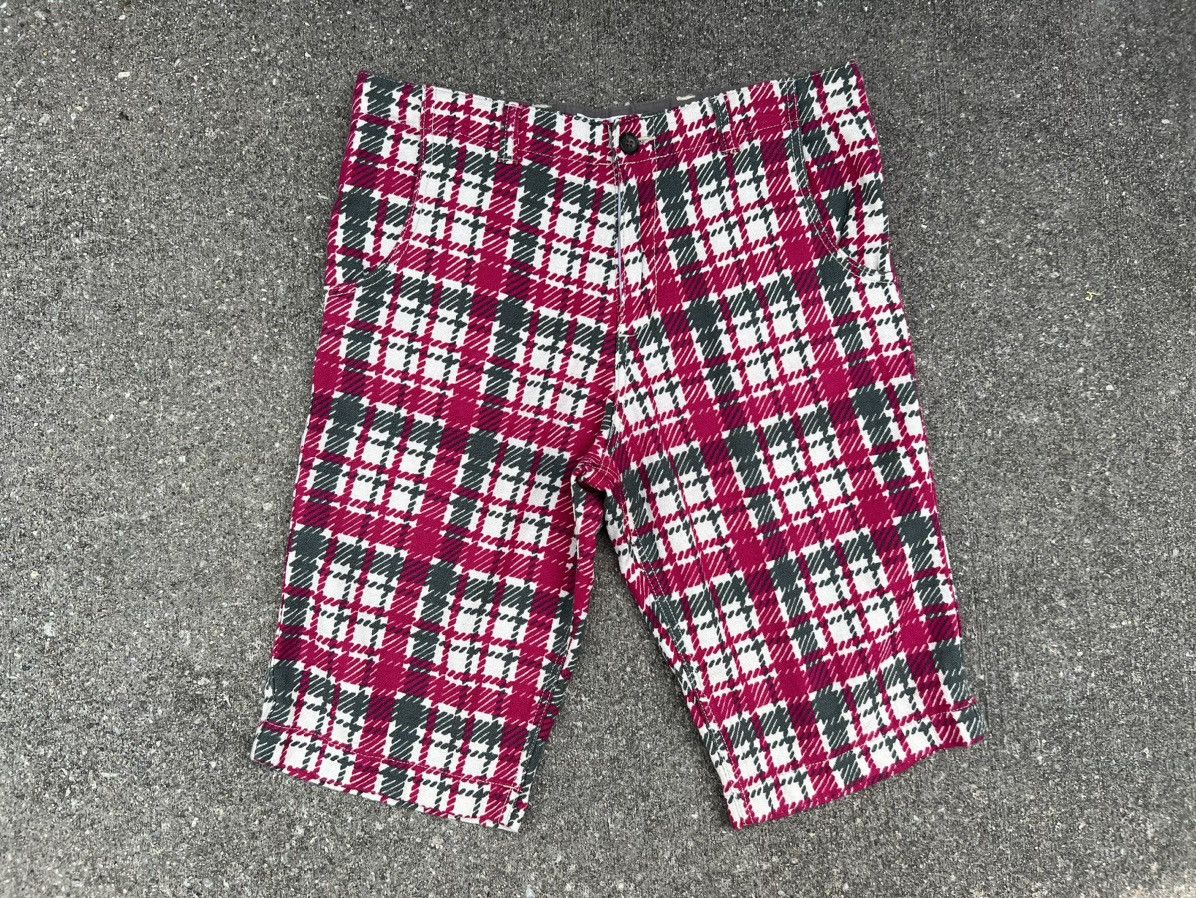 Vintage Numero Zero Japan Drawstring Waist Checks Short Pant Size US 32 / EU 48 - 1 Thumbnail
