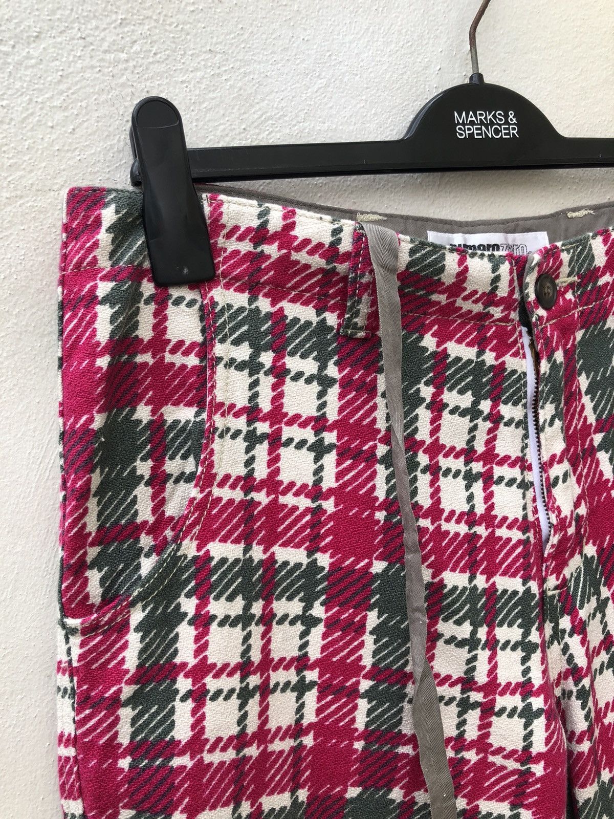 Vintage Numero Zero Japan Drawstring Waist Checks Short Pant Size US 32 / EU 48 - 8 Thumbnail