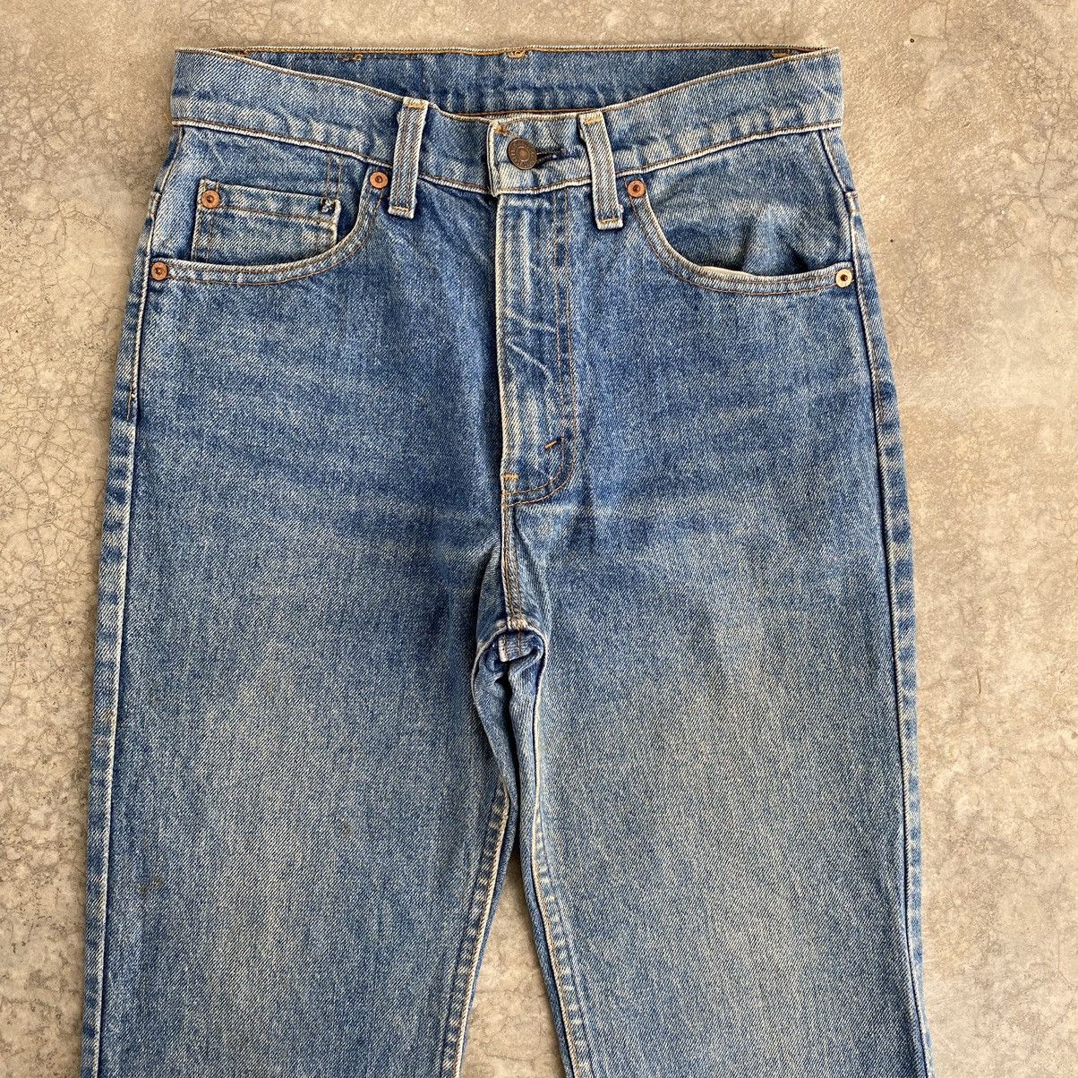 Levi's × Vintage Size 28x32 Vintage Levi's 517 Flared Dirty Denim Jeans Size US 28 / EU 44 - 7 Thumbnail