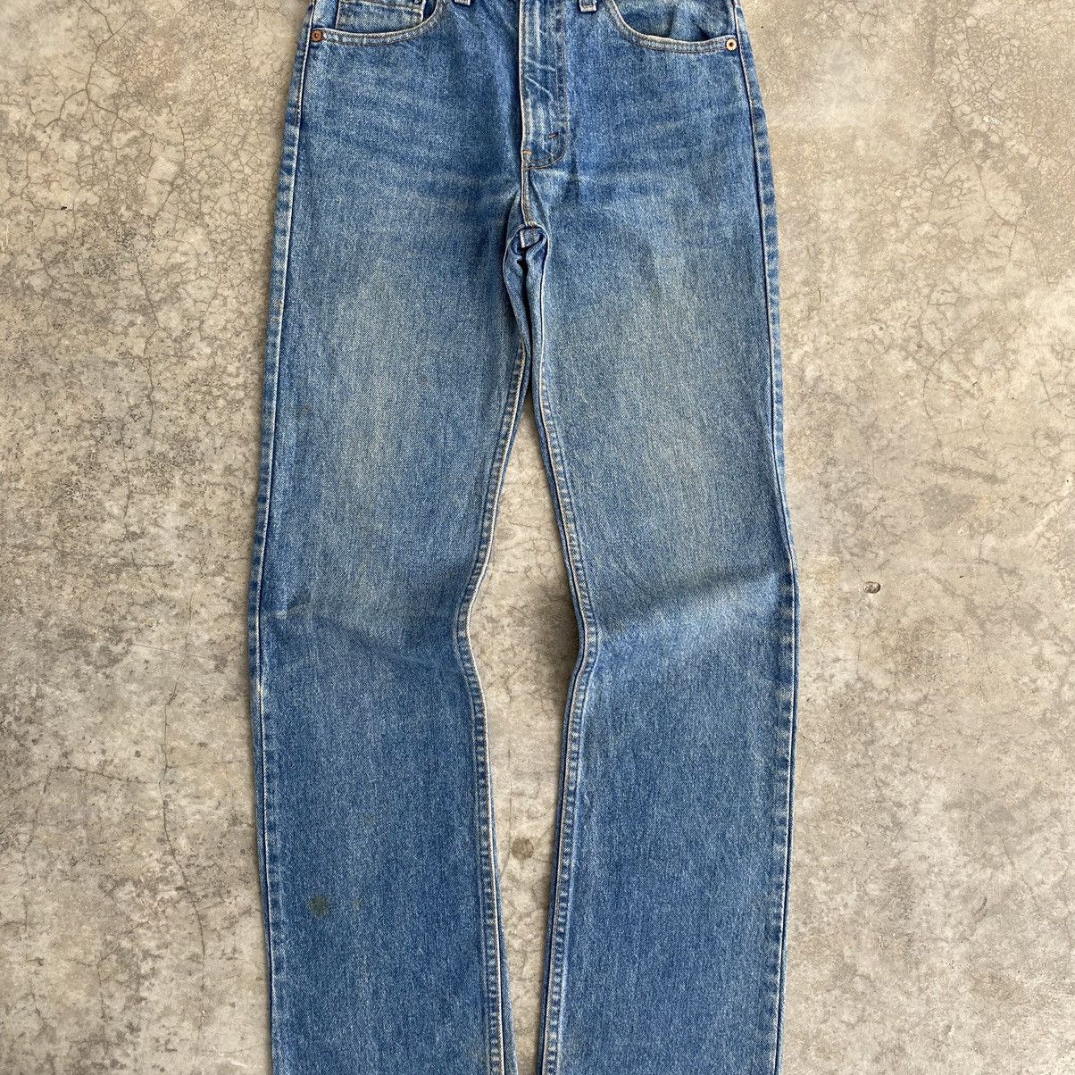 Levi's × Vintage Size 28x32 Vintage Levi's 517 Flared Dirty Denim Jeans Size US 28 / EU 44 - 4 Thumbnail